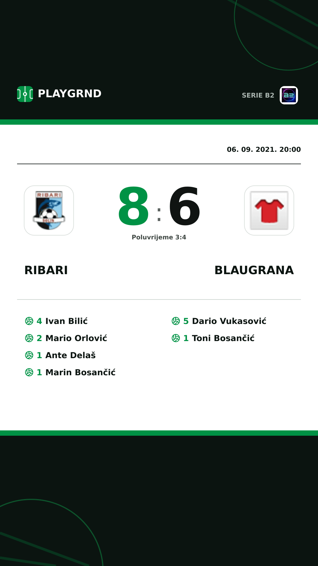 Instagram slika: Ribari 8:6 Blaugrana