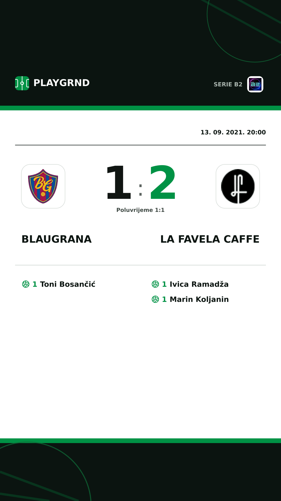 Instagram slika: Blaugrana 1:2 LA Favela Caffe