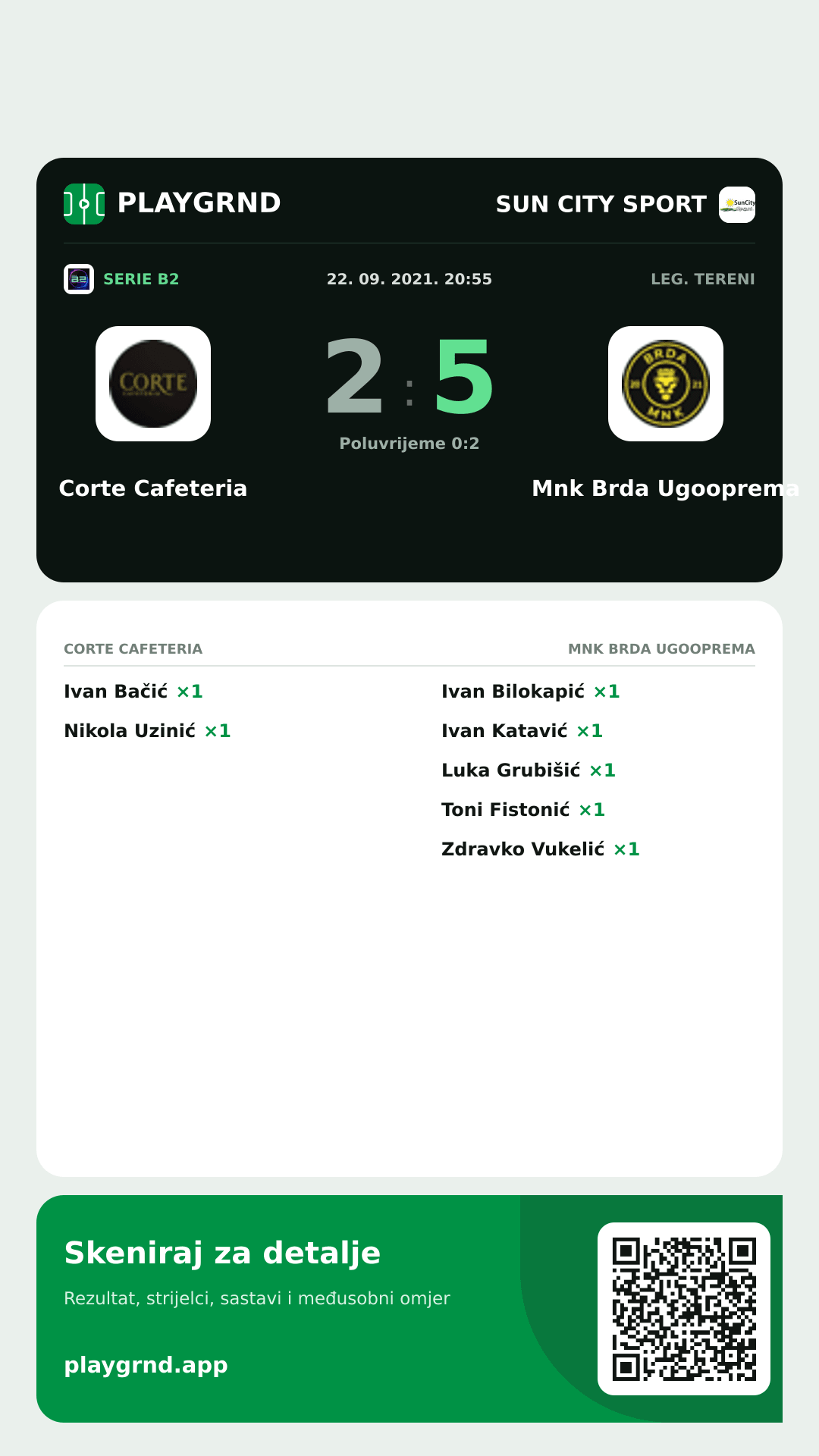 Story slika: Corte Cafeteria 2:5 Mnk Brda Ugooprema