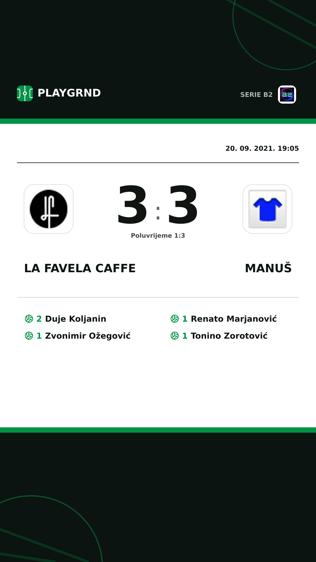 Instagram slika: LA Favela Caffe 3:3 Manuš