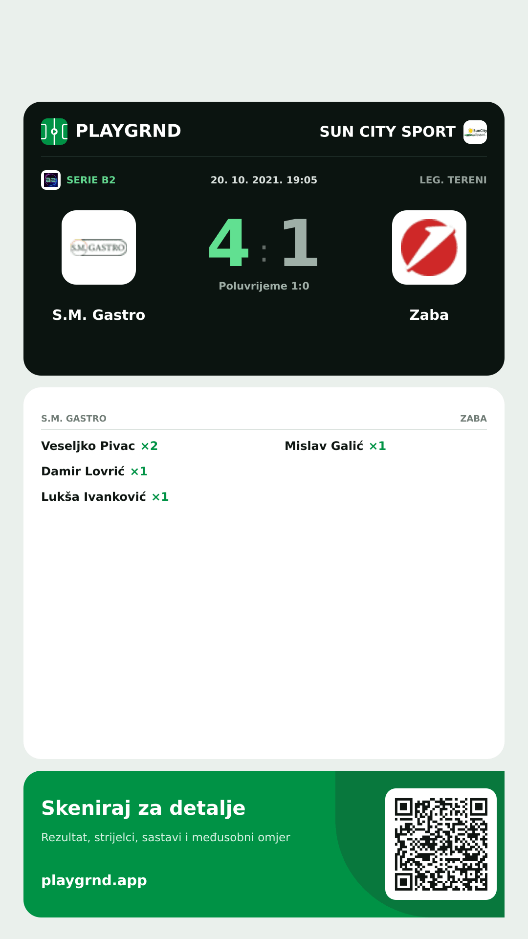 Story slika: S.M. Gastro 4:1 Zaba