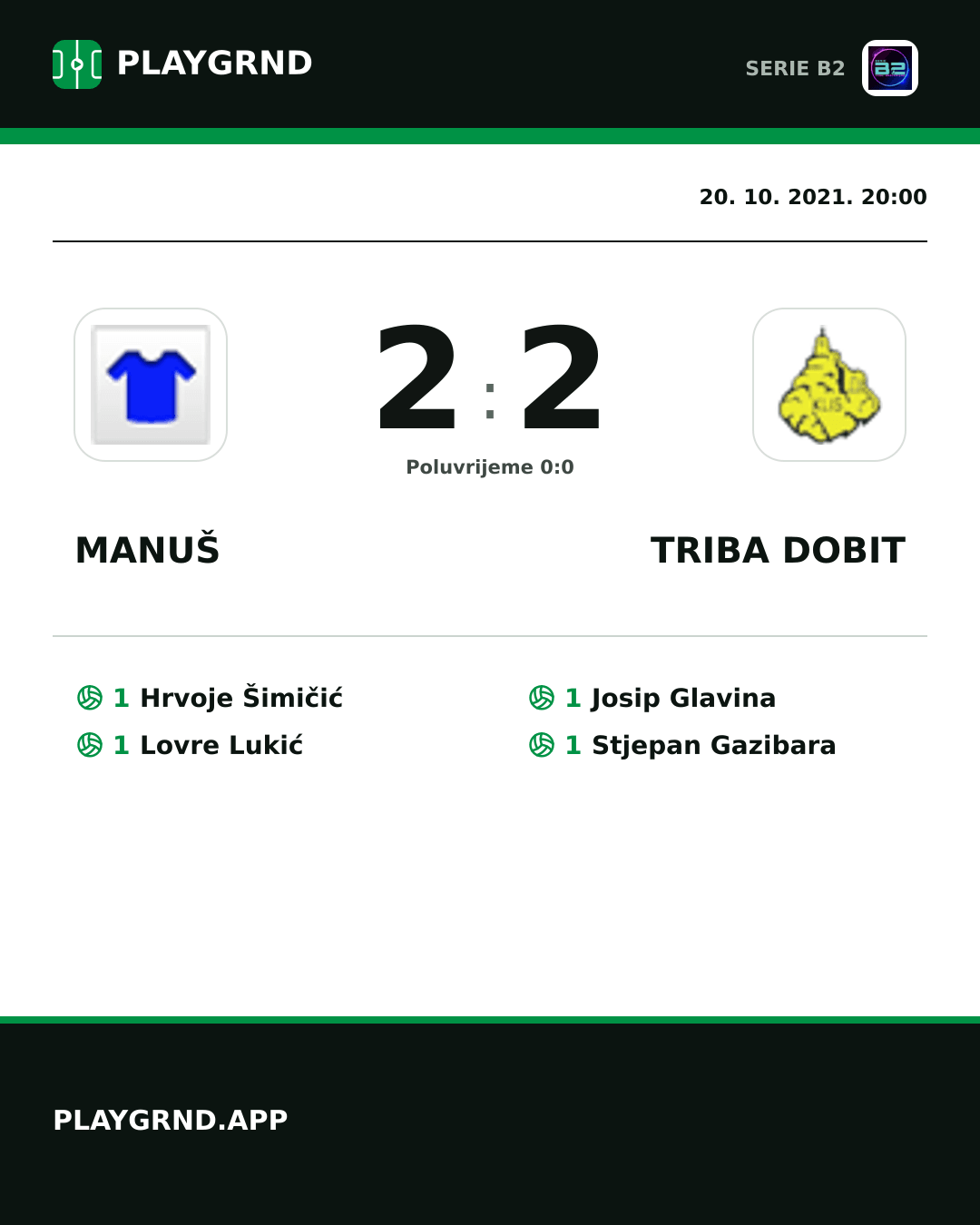 Instagram slika: Manuš 2:2 Triba Dobit