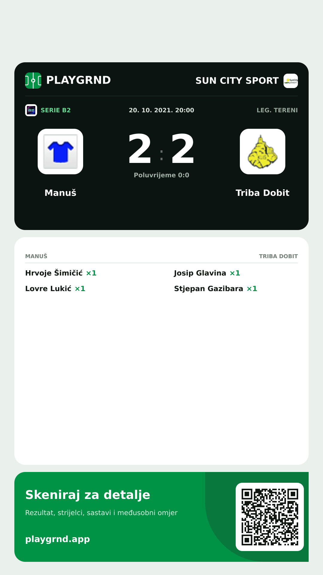 Story slika: Manuš 2:2 Triba Dobit
