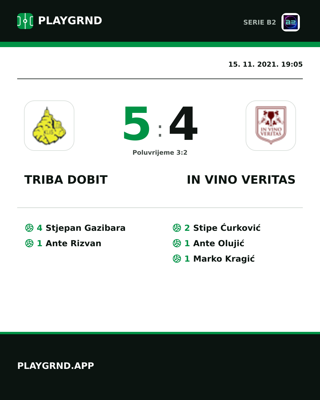 Instagram slika: Triba Dobit 5:4 IN Vino Veritas