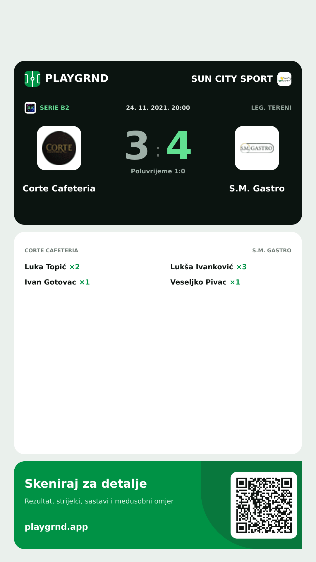 Story slika: Corte Cafeteria 3:4 S.M. Gastro