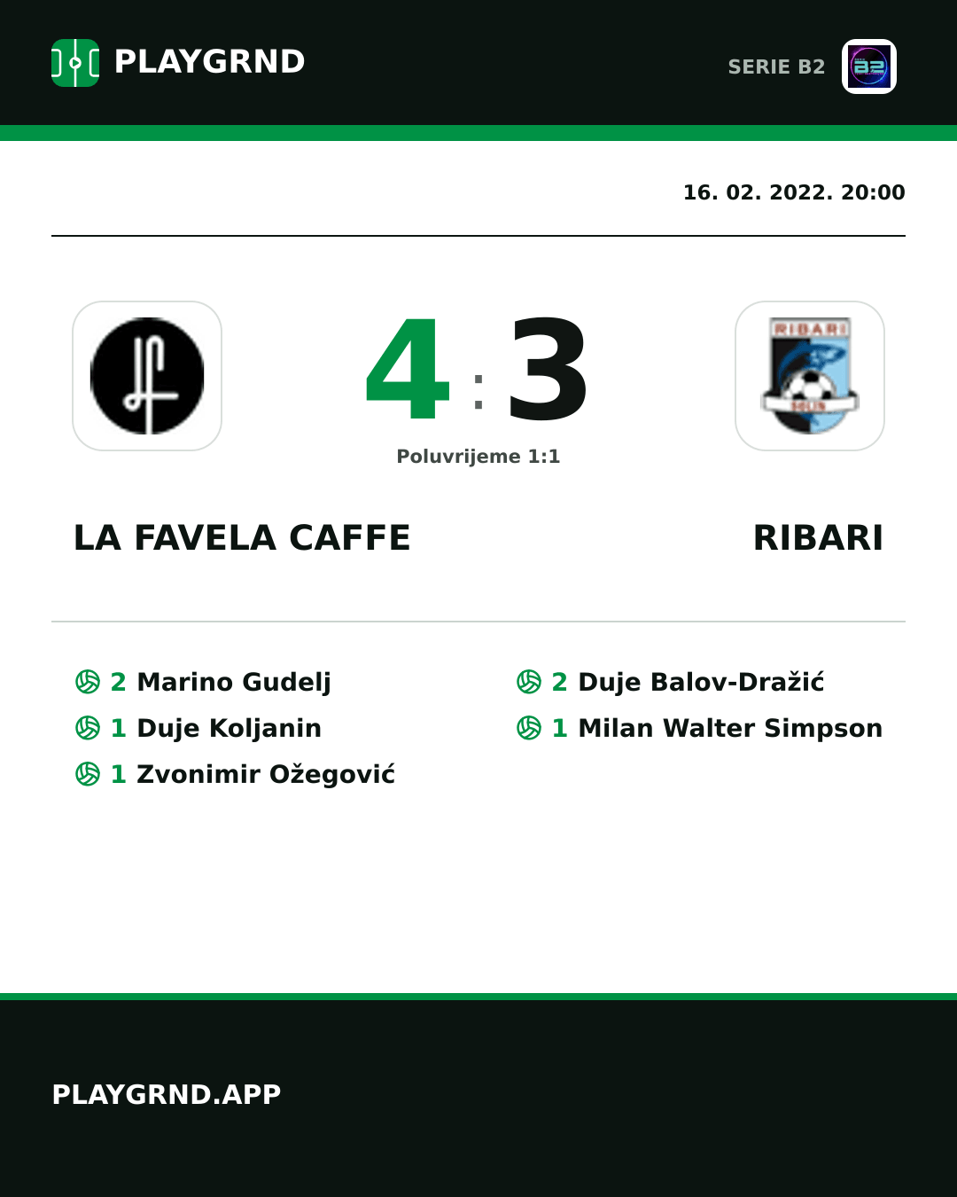 Instagram slika: LA Favela Caffe 4:3 Ribari