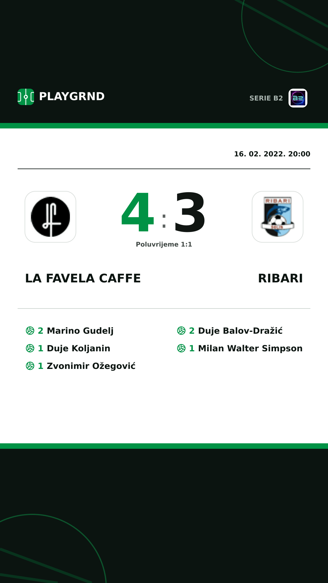 Instagram slika: LA Favela Caffe 4:3 Ribari