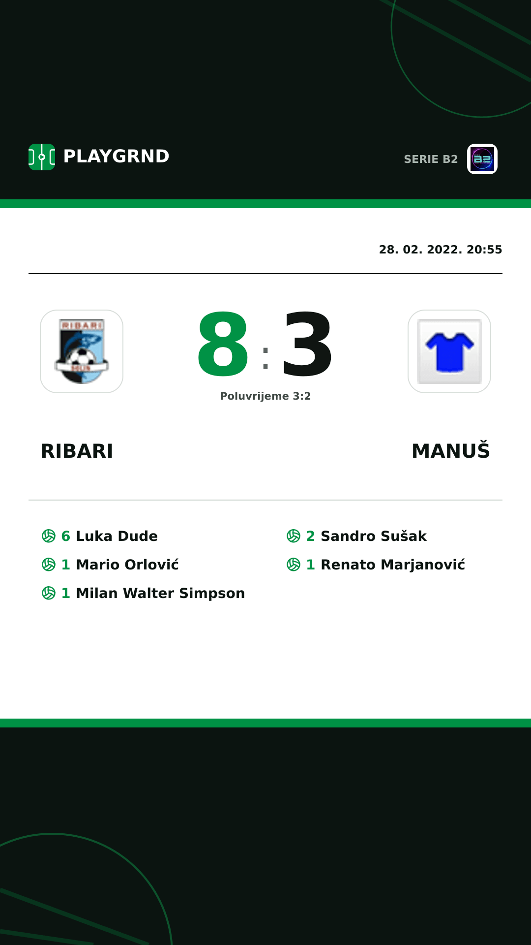 Instagram slika: Ribari 8:3 Manuš