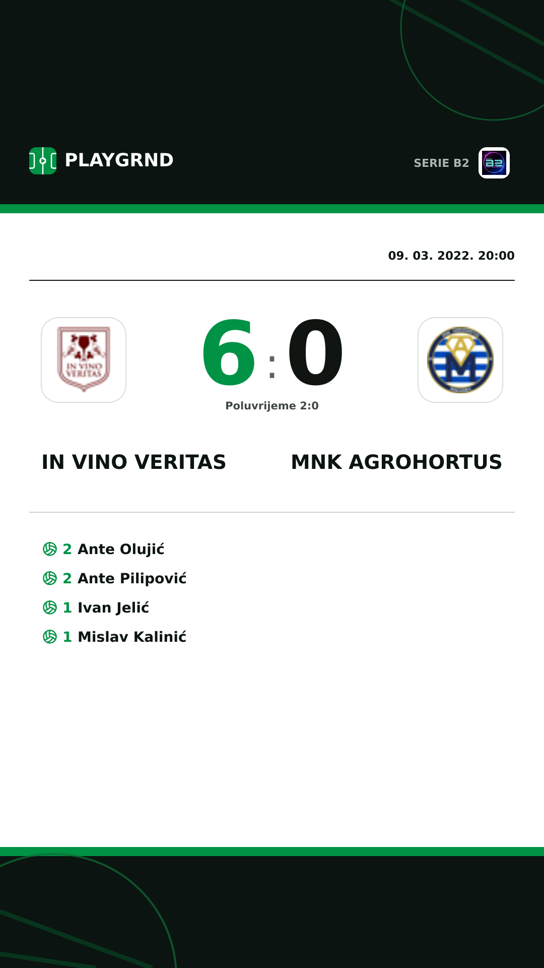 Instagram slika: IN Vino Veritas 6:0 Mnk Agrohortus