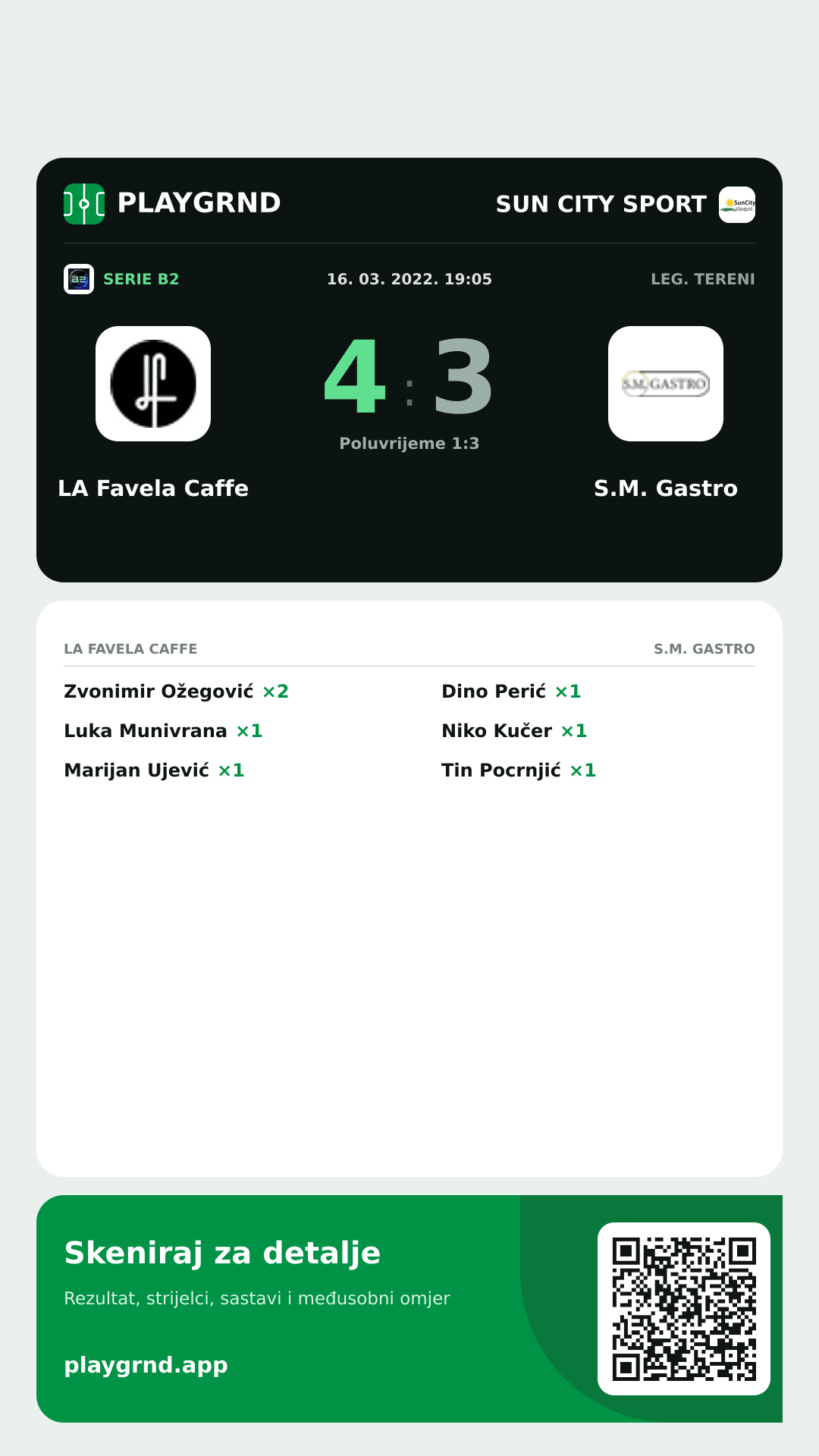 Story slika: LA Favela Caffe 4:3 S.M. Gastro