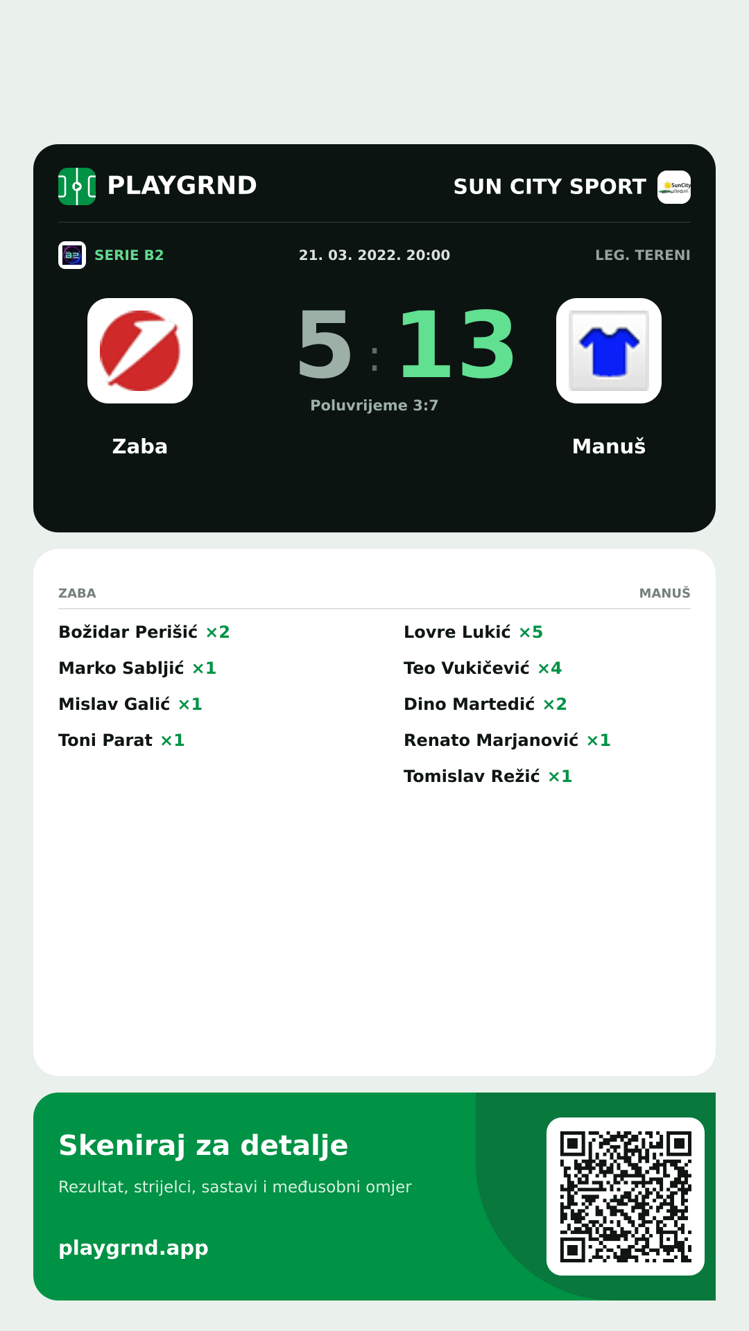 Story slika: Zaba 5:13 Manuš
