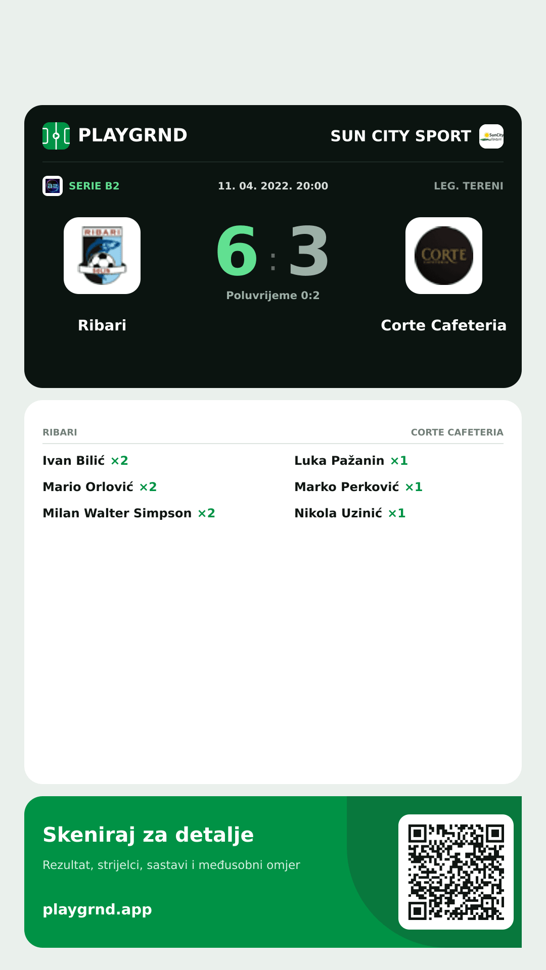 Story slika: Ribari 6:3 Corte Cafeteria