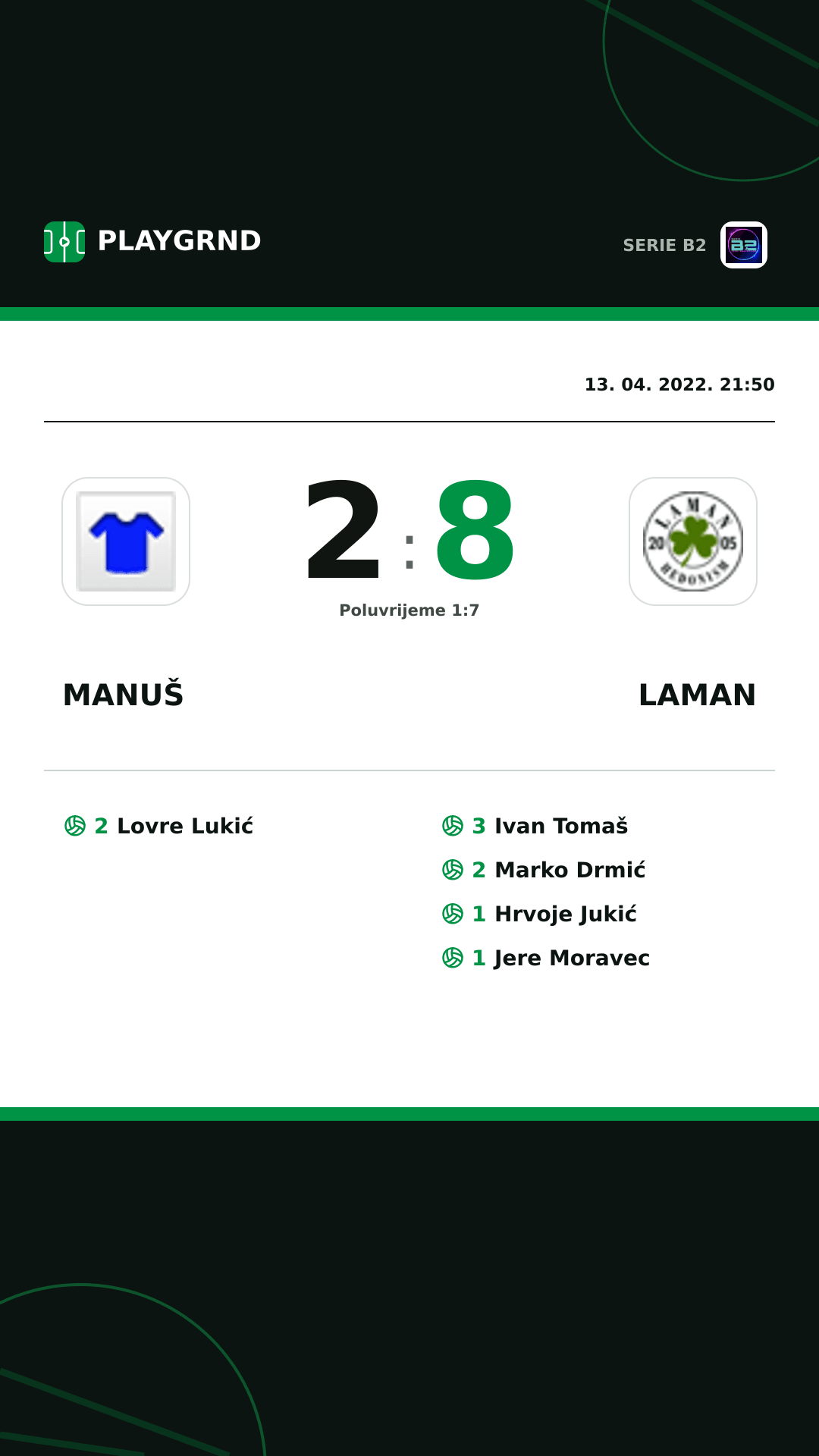 Instagram slika: Manuš 2:8 Laman
