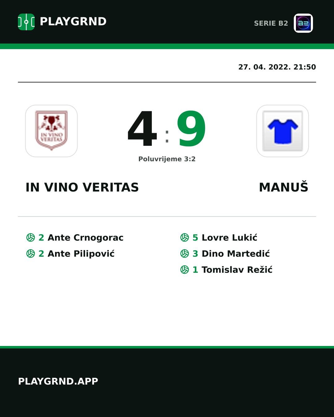 Instagram slika: IN Vino Veritas 4:9 Manuš