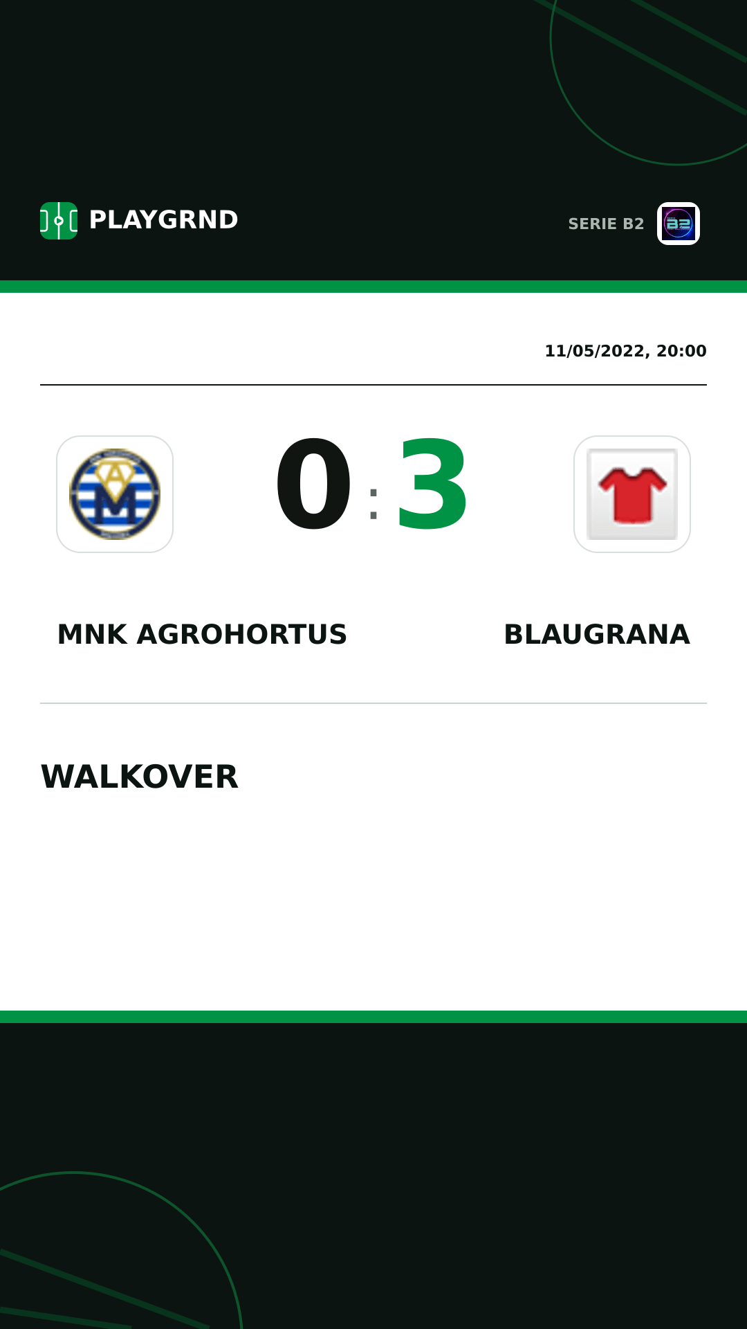 Instagram artwork: Mnk Agrohortus 0:3 Blaugrana