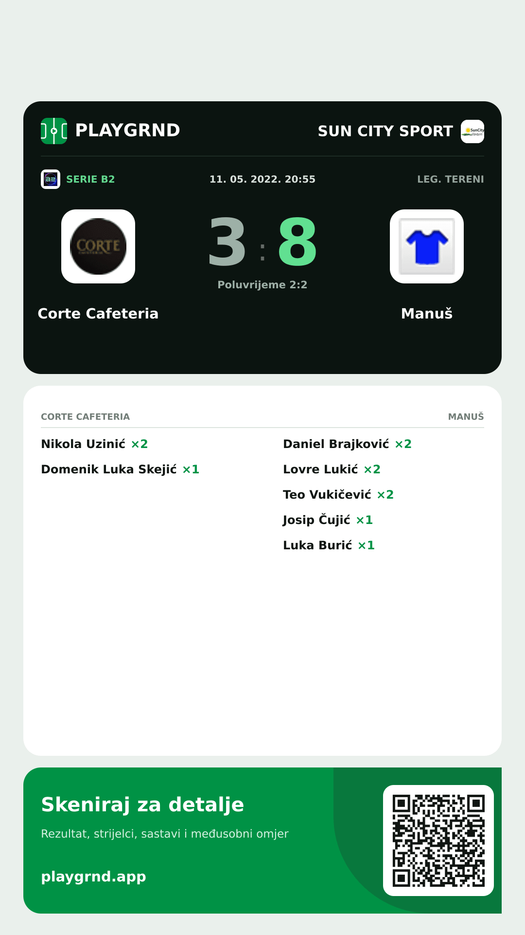 Story slika: Corte Cafeteria 3:8 Manuš