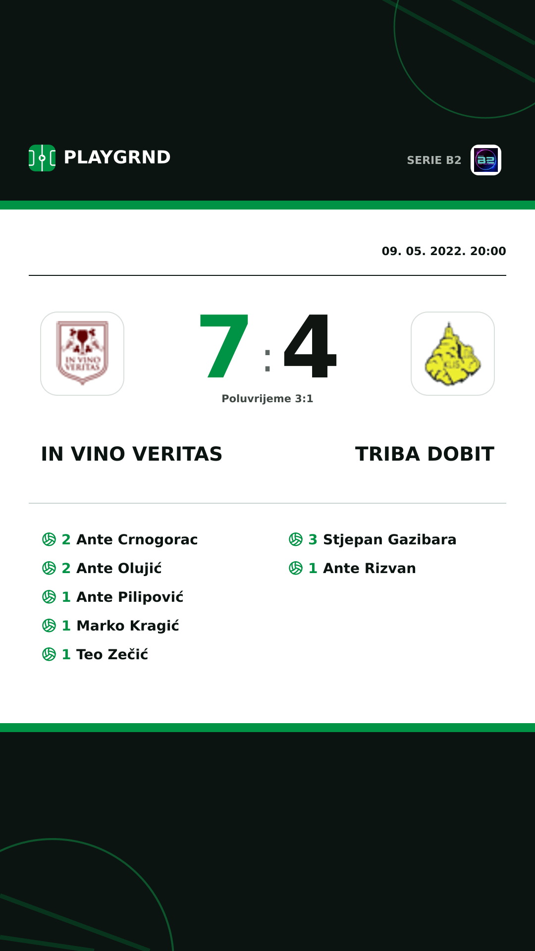 Instagram slika: IN Vino Veritas 7:4 Triba Dobit
