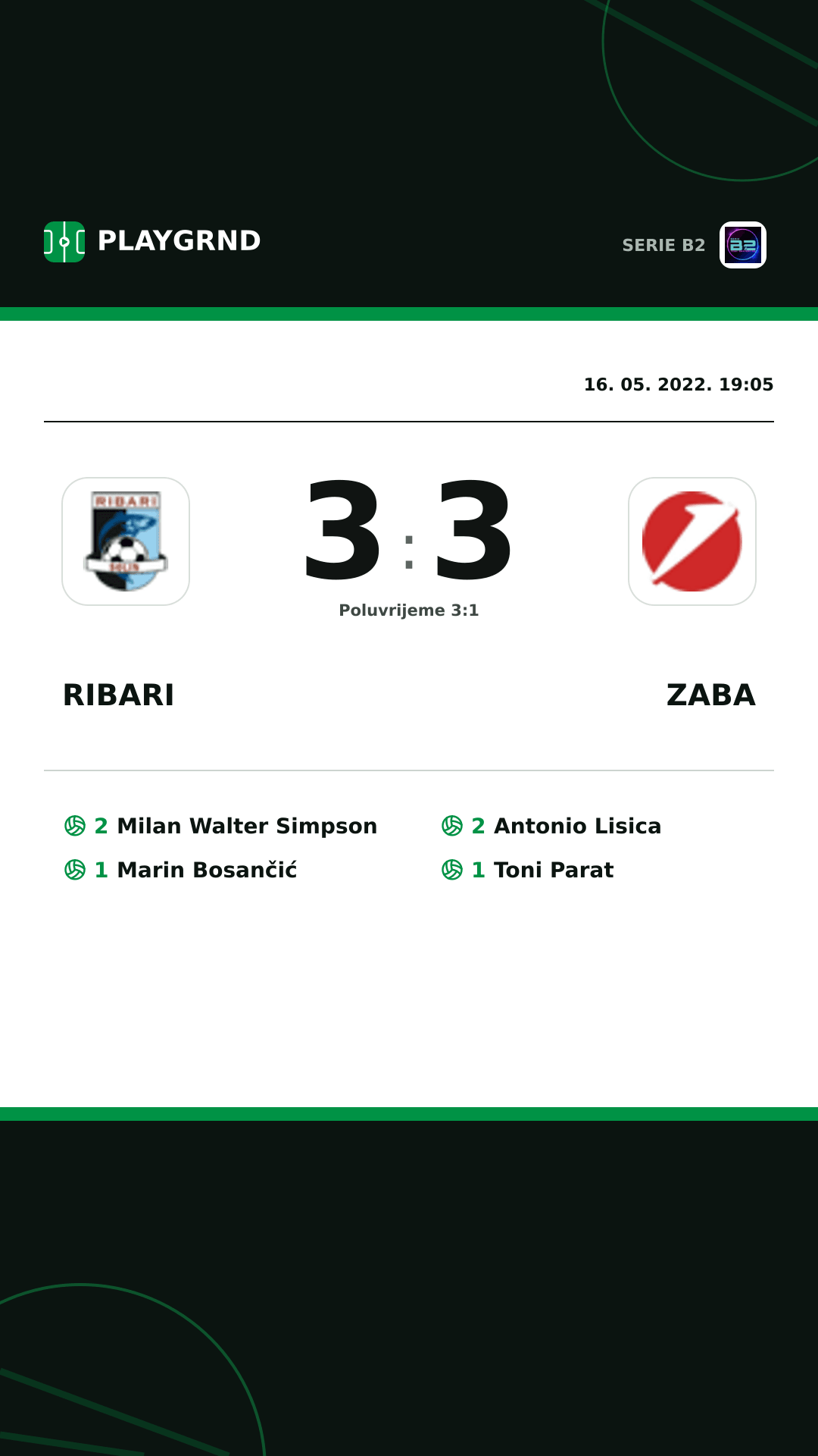 Instagram slika: Ribari 3:3 Zaba
