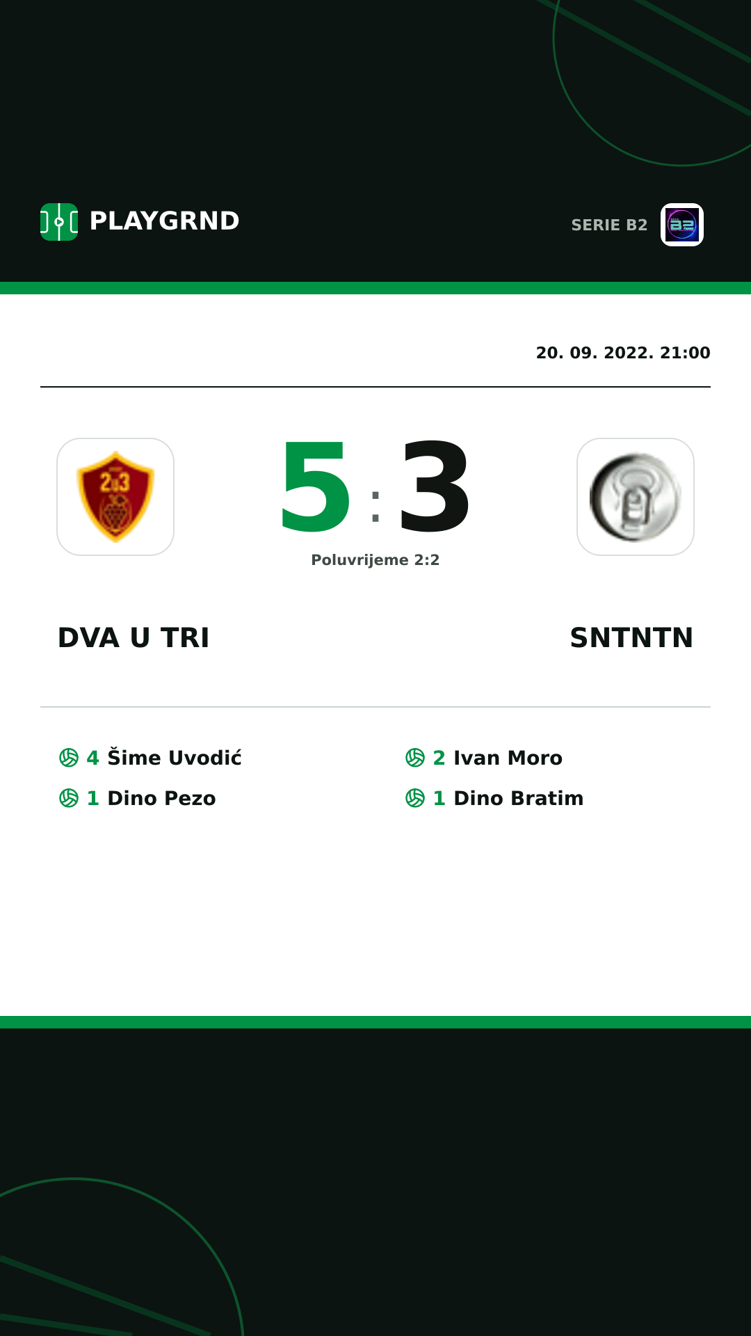 Instagram slika: Dva U Tri 5:3 Sntntn