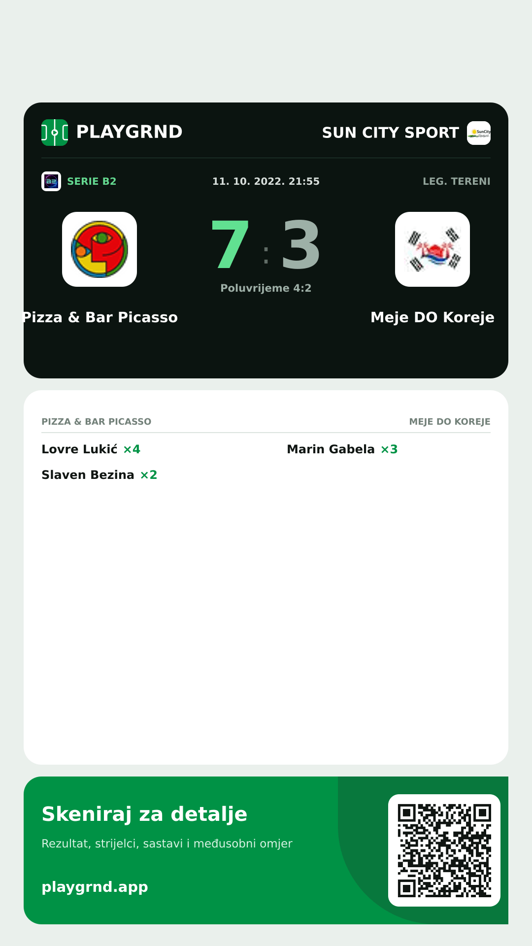 Story slika: Pizza & Bar Picasso 7:3 Meje DO Koreje