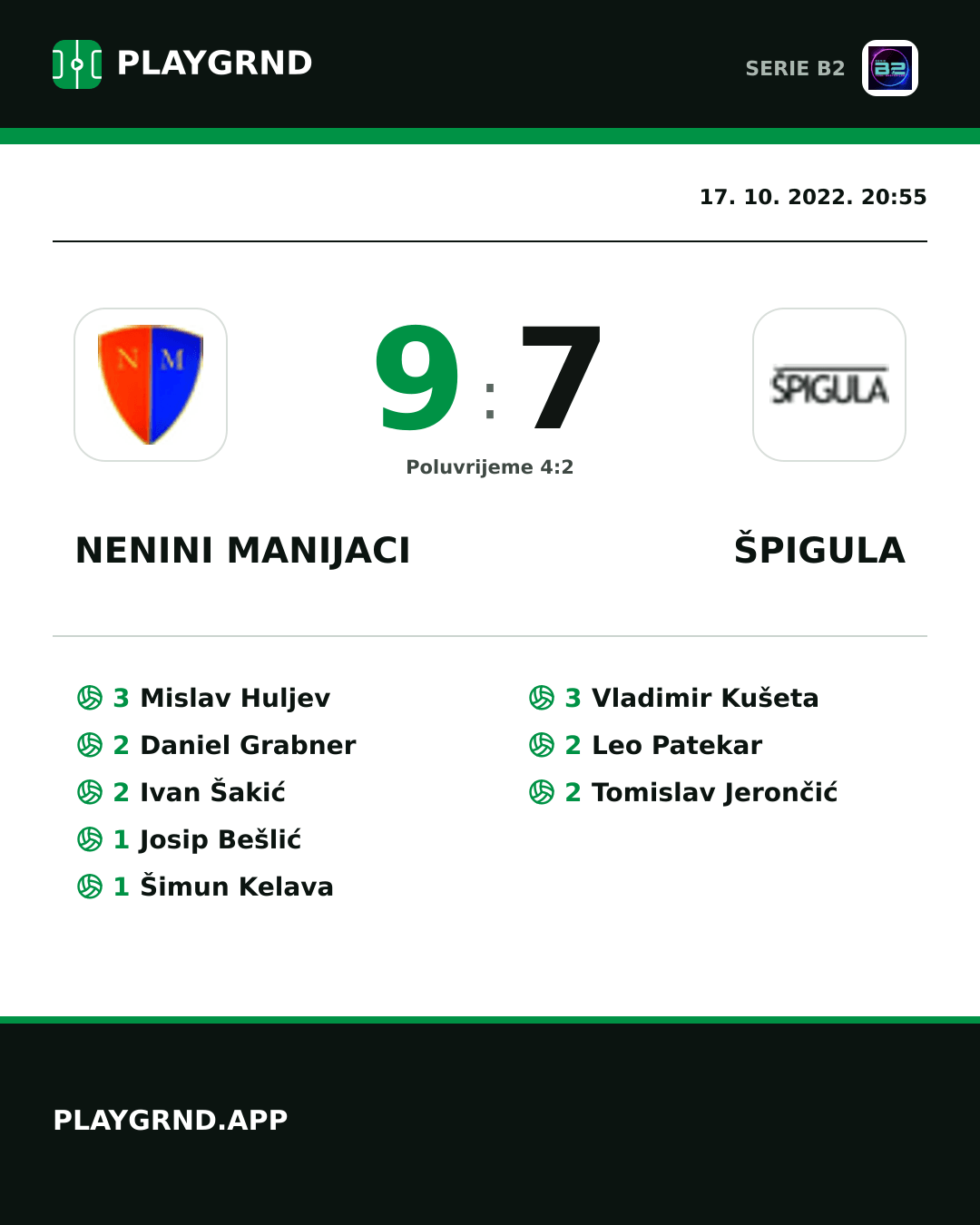 Instagram slika: Nenini Manijaci 9:7 Špigula