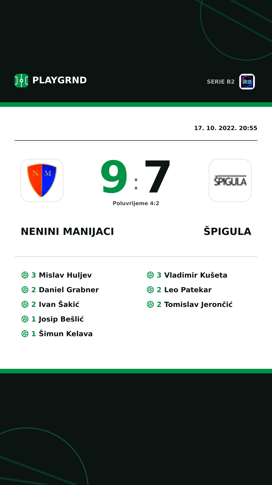 Instagram slika: Nenini Manijaci 9:7 Špigula