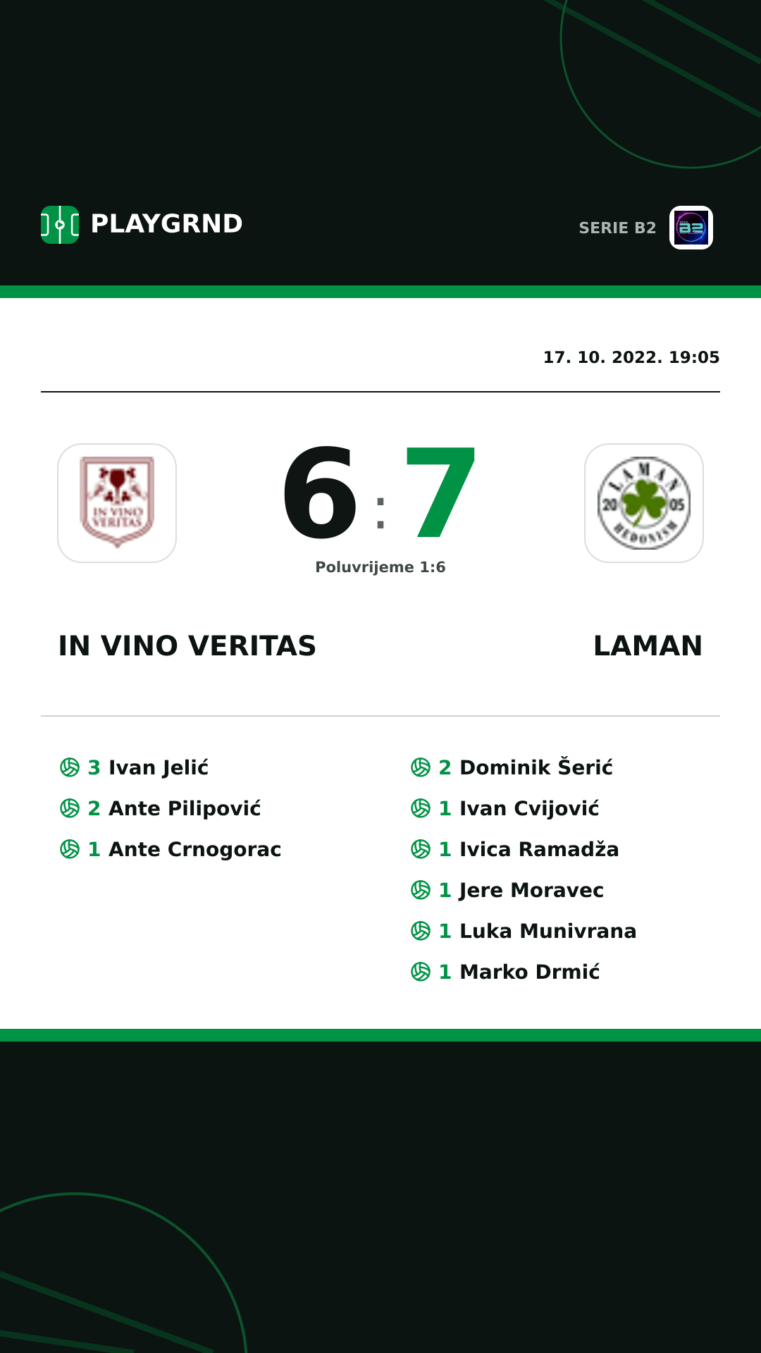 Instagram slika: IN Vino Veritas 6:7 Laman