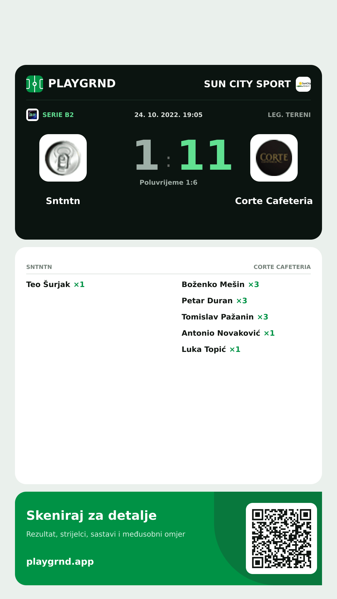 Story image: Sntntn 1:11 Corte Cafeteria