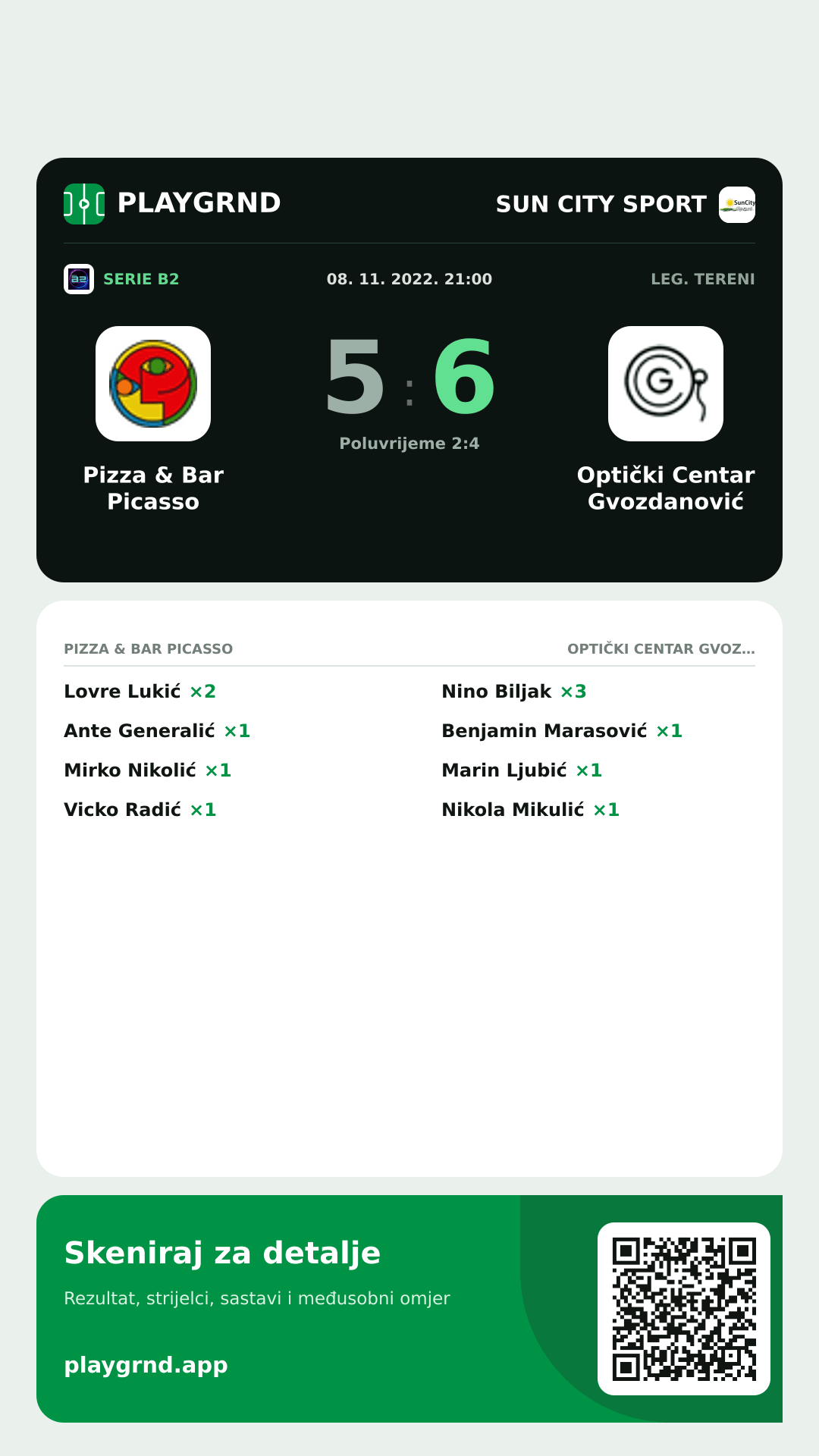 Story slika: Pizza & Bar Picasso 5:6 Optički Centar Gvozdanović