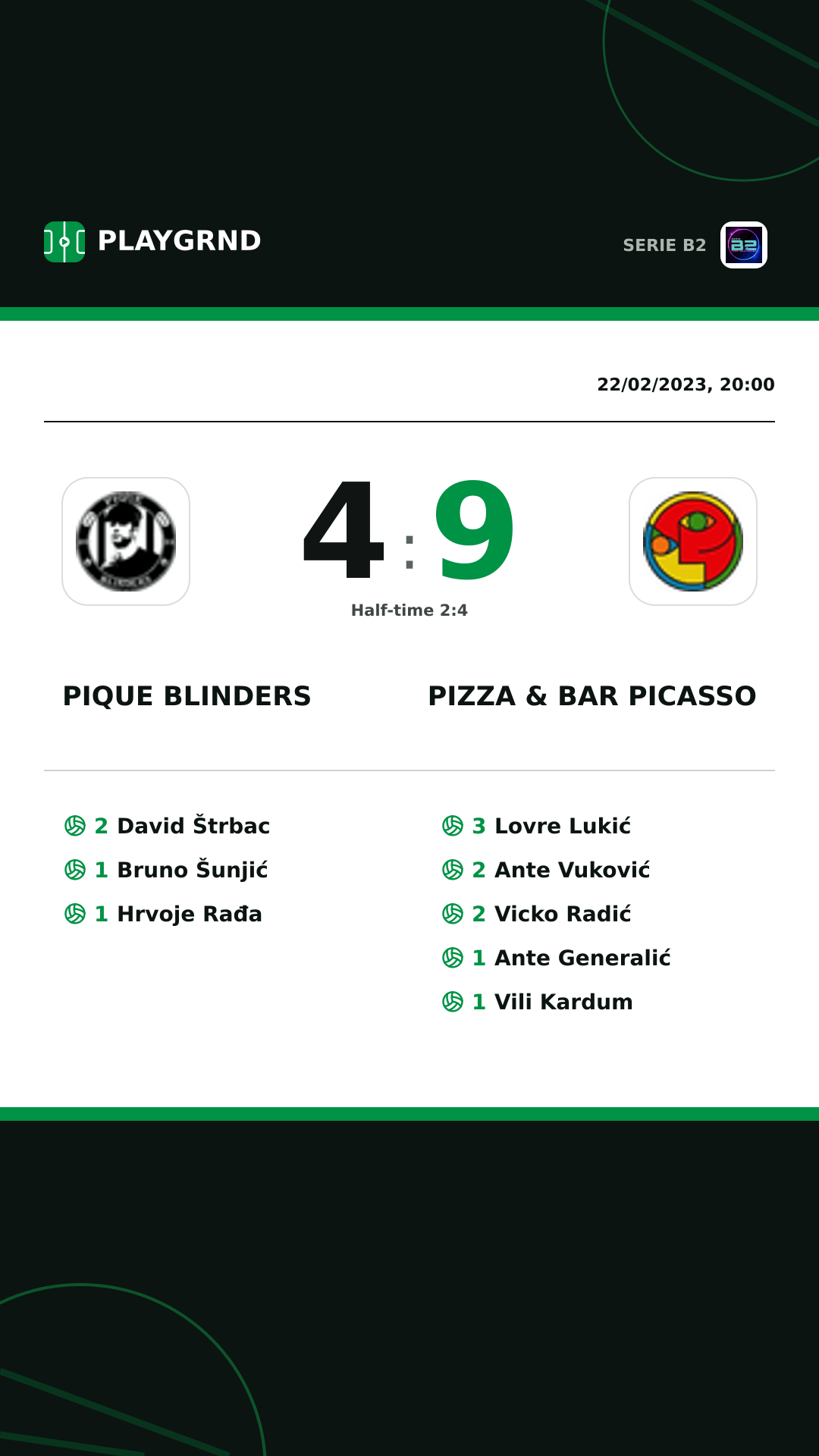 Instagram artwork: Pique Blinders 4:9 Pizza & Bar Picasso