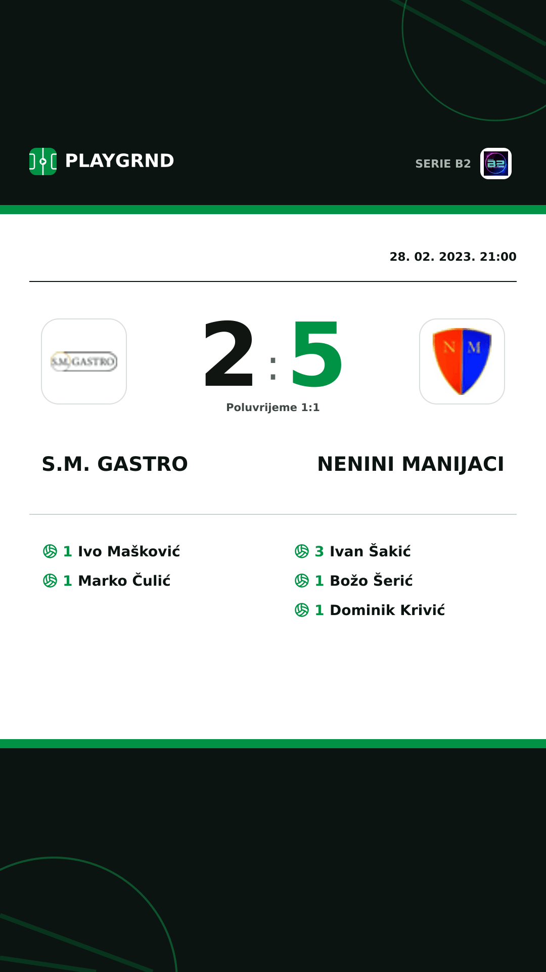 Instagram slika: S.M. Gastro 2:5 Nenini Manijaci