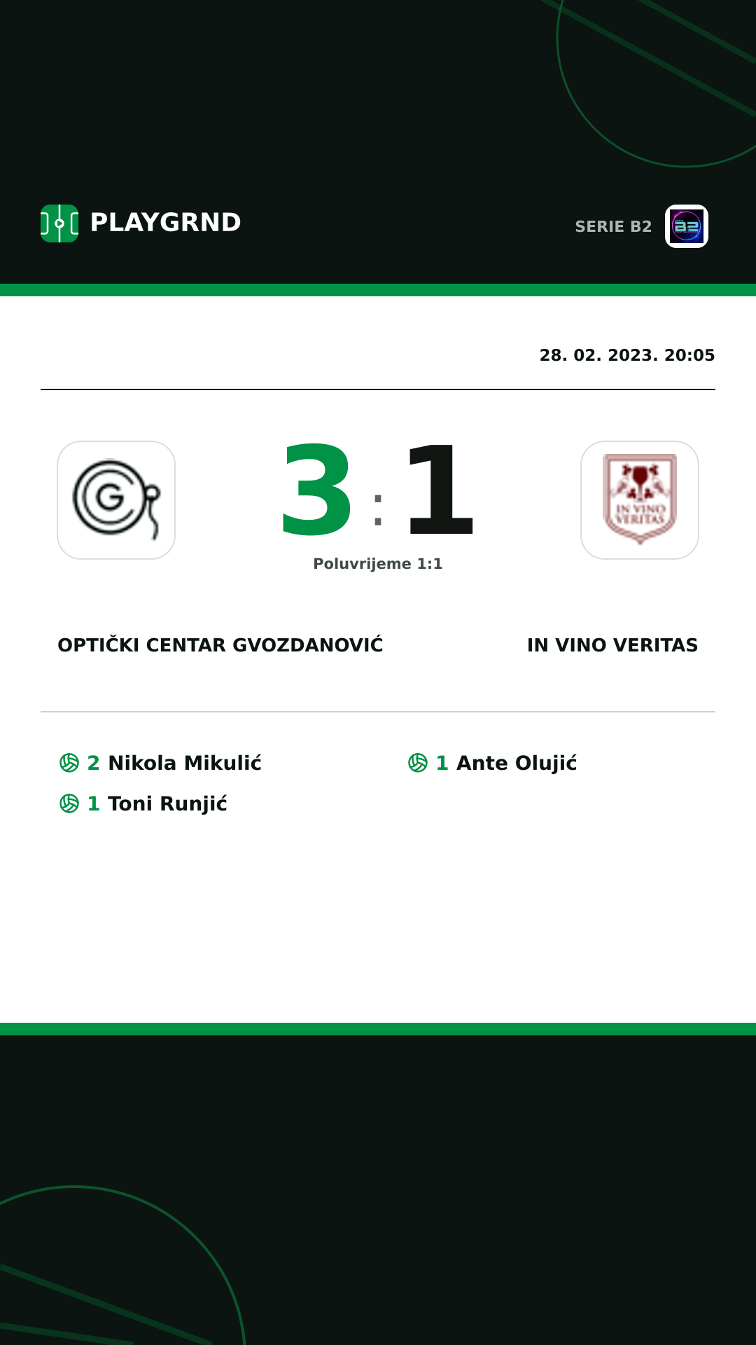 Instagram slika: Optički Centar Gvozdanović 3:1 IN Vino Veritas