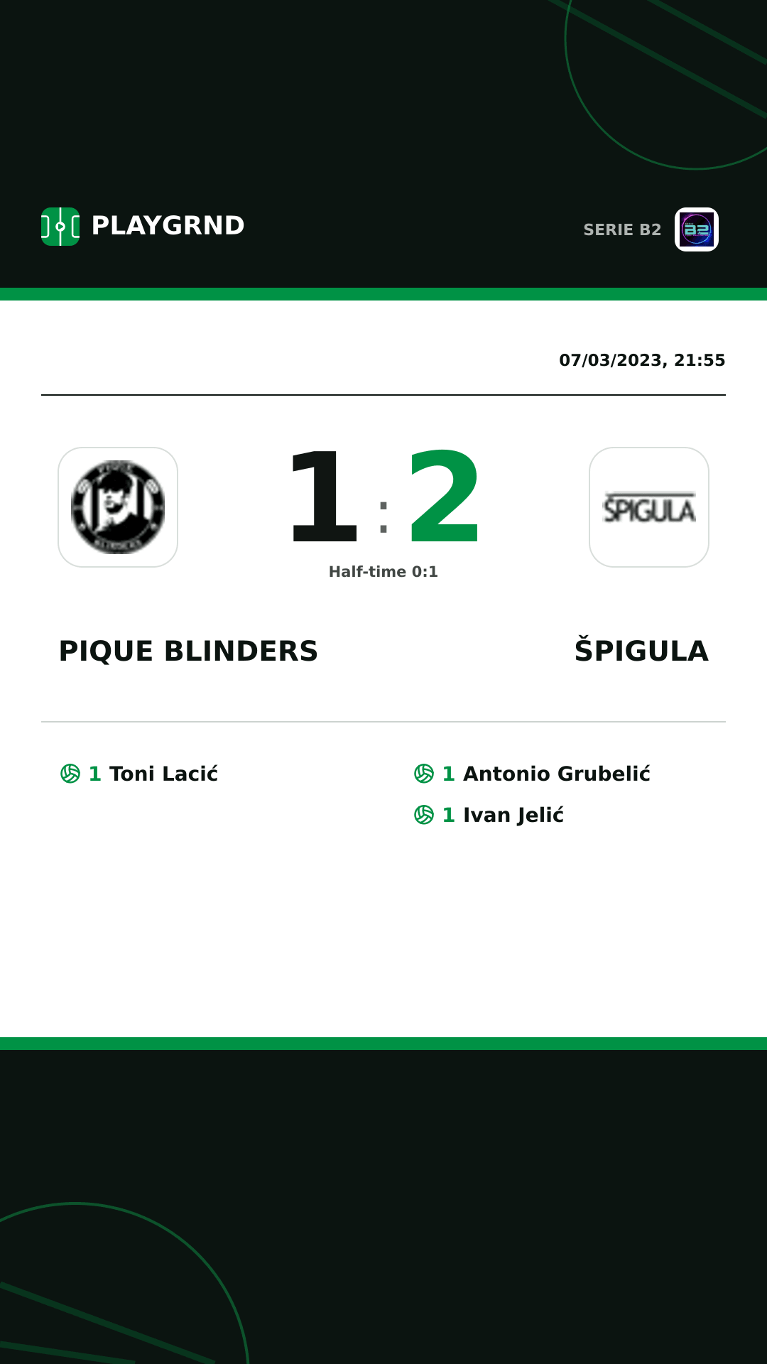 Instagram artwork: Pique Blinders 1:2 Špigula