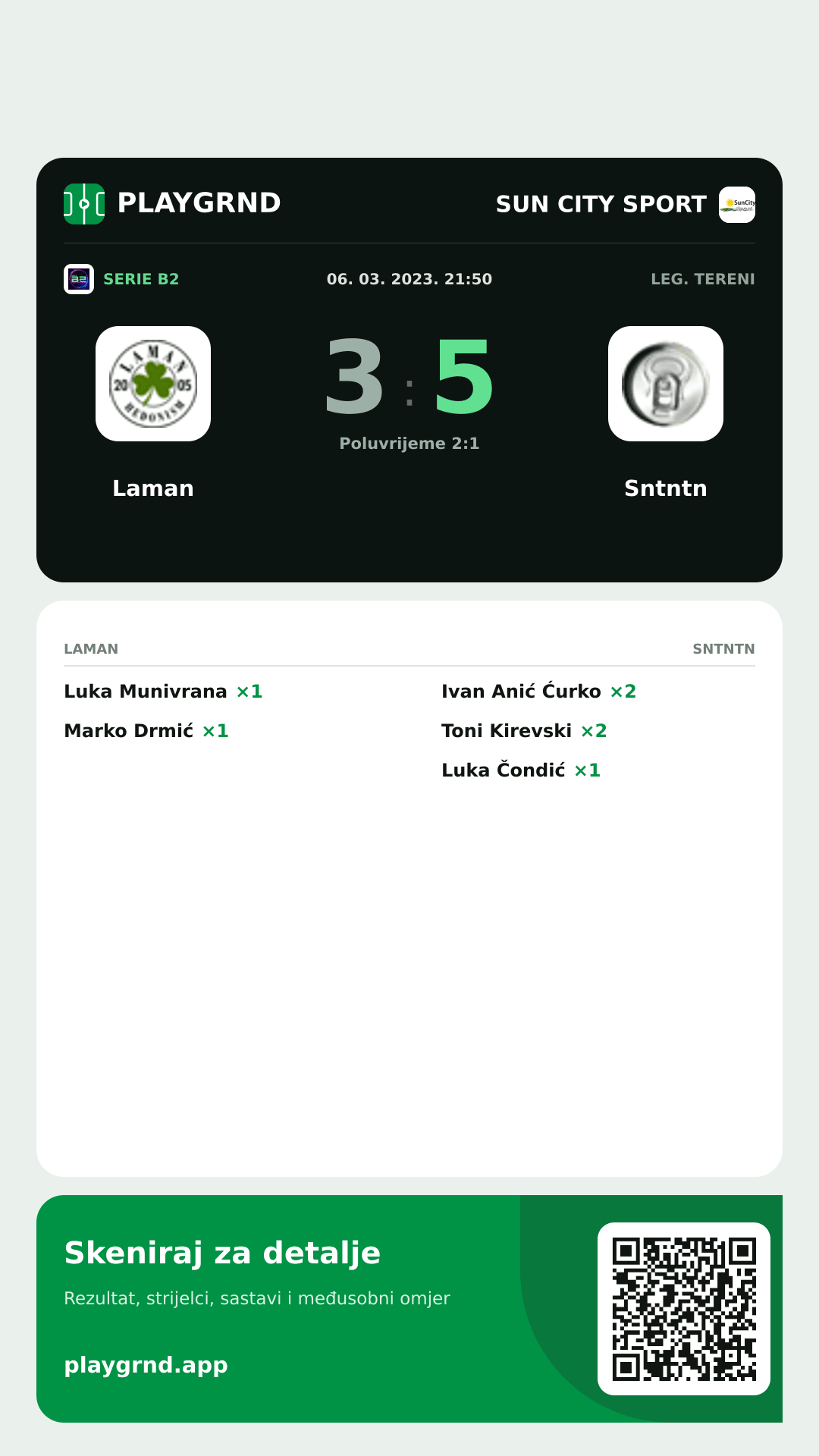 Story slika: Laman 3:5 Sntntn