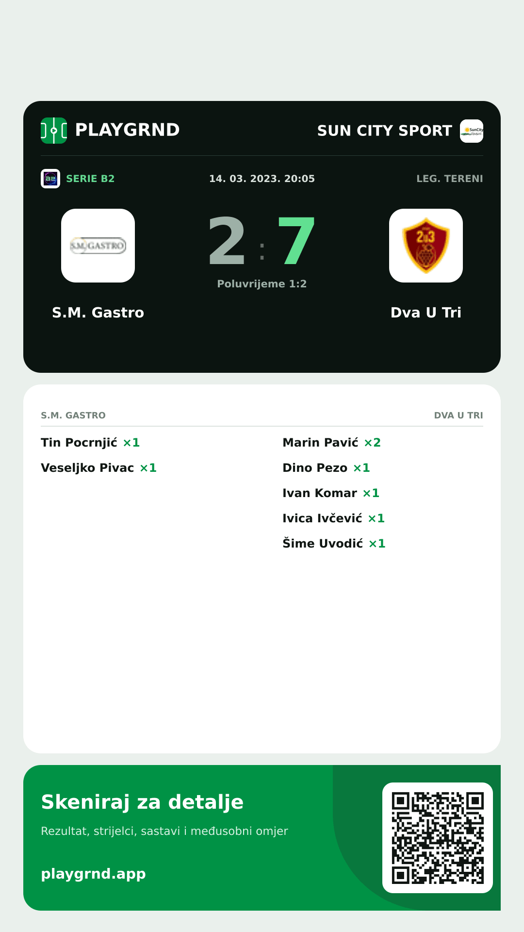 Story slika: S.M. Gastro 2:7 Dva U Tri