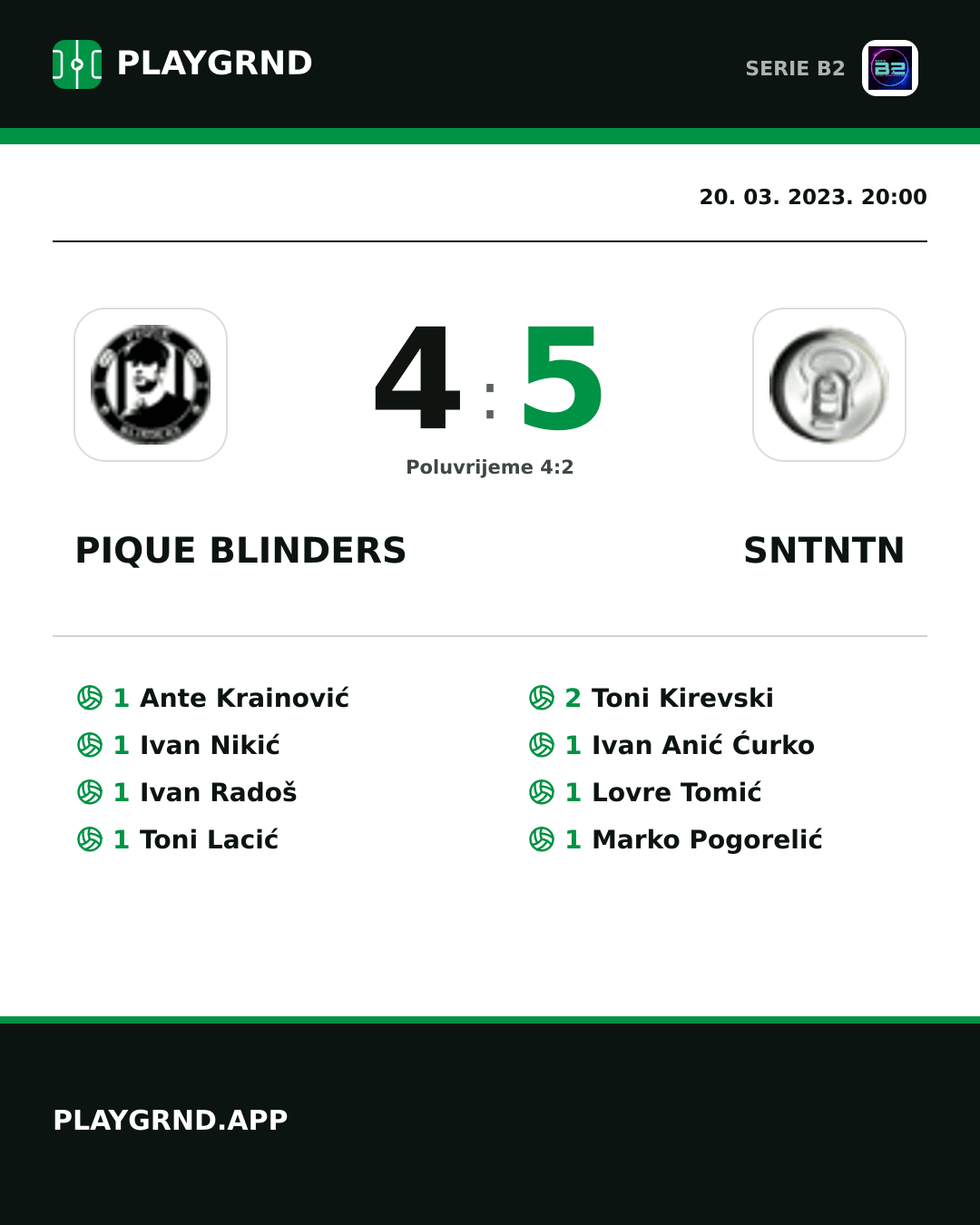 Instagram slika: Pique Blinders 4:5 Sntntn