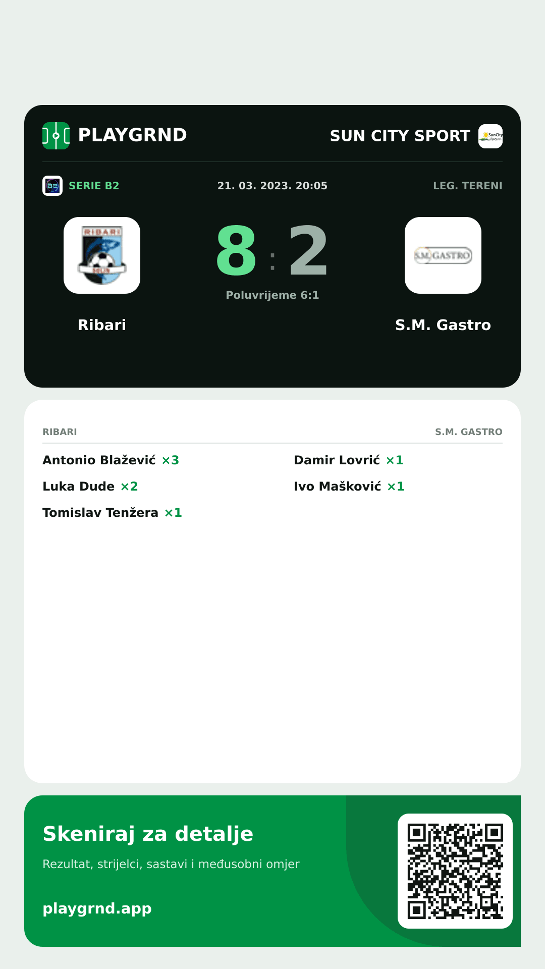 Story slika: Ribari 8:2 S.M. Gastro