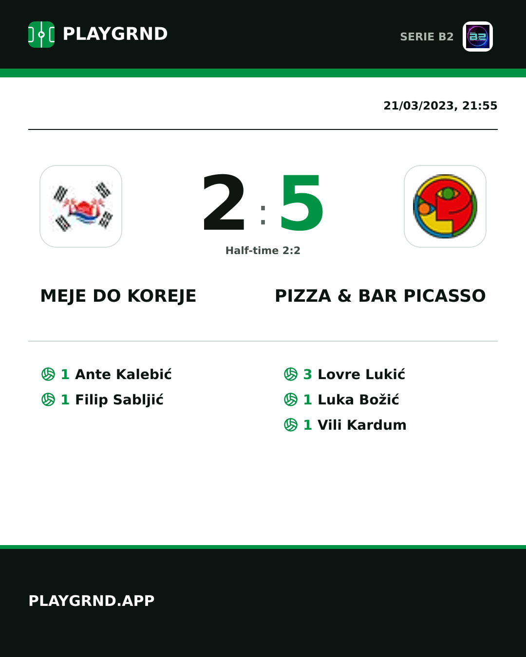 Instagram artwork: Meje DO Koreje 2:5 Pizza & Bar Picasso