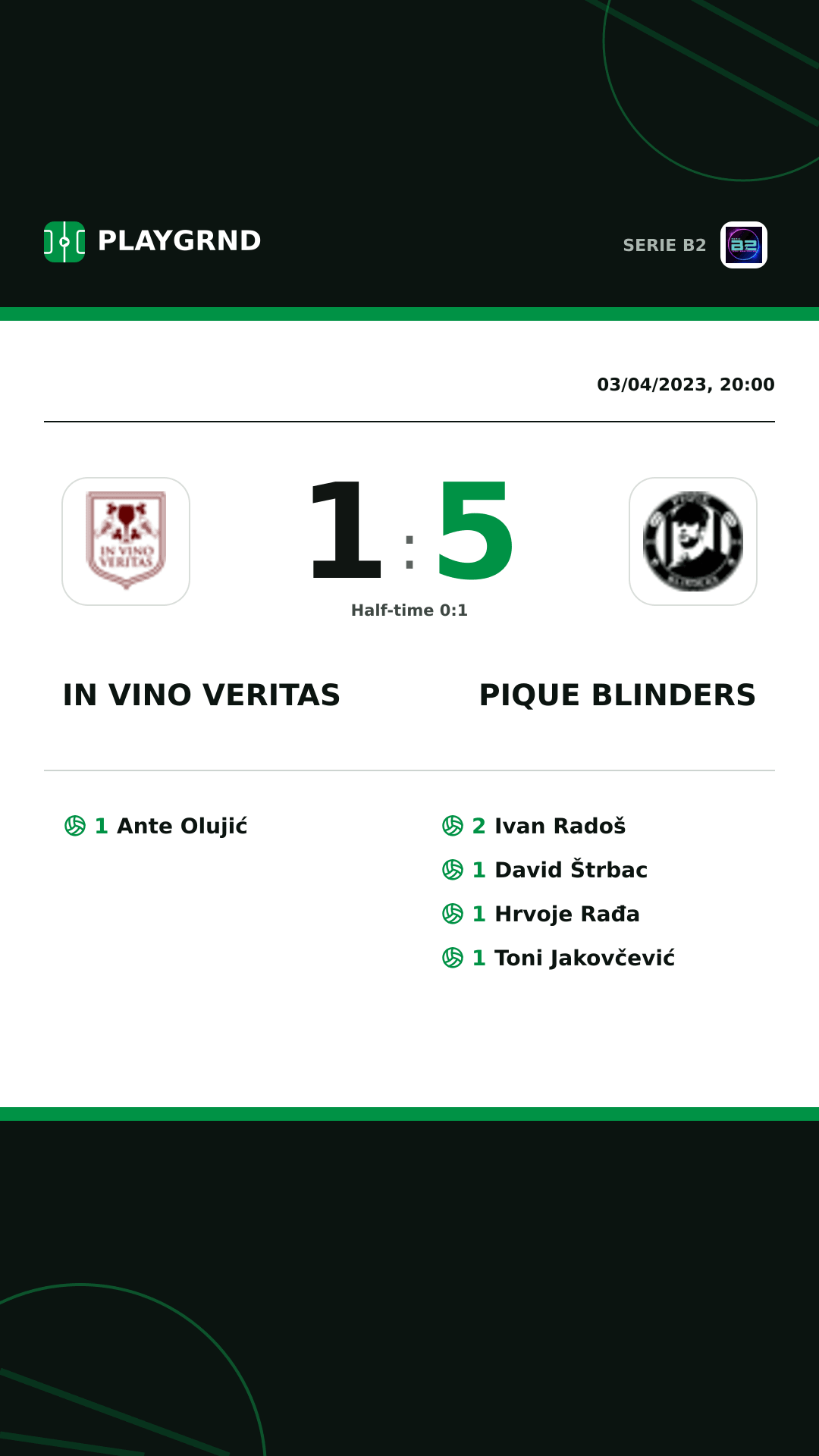 Instagram artwork: IN Vino Veritas 1:5 Pique Blinders