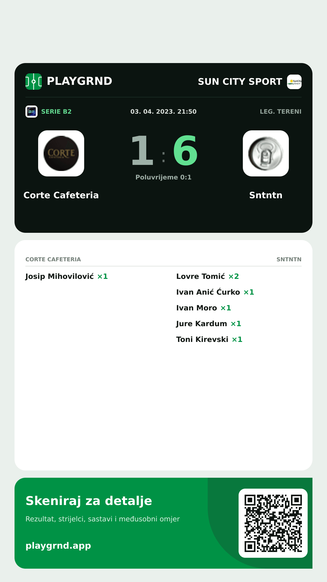 Story slika: Corte Cafeteria 1:6 Sntntn