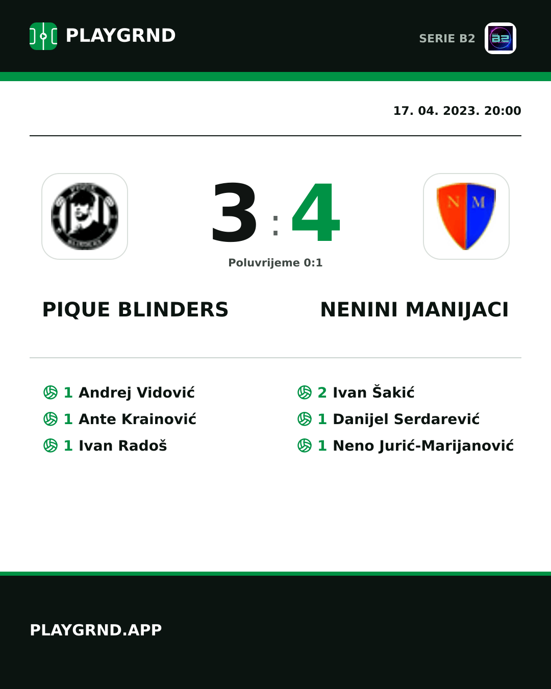Instagram slika: Pique Blinders 3:4 Nenini Manijaci