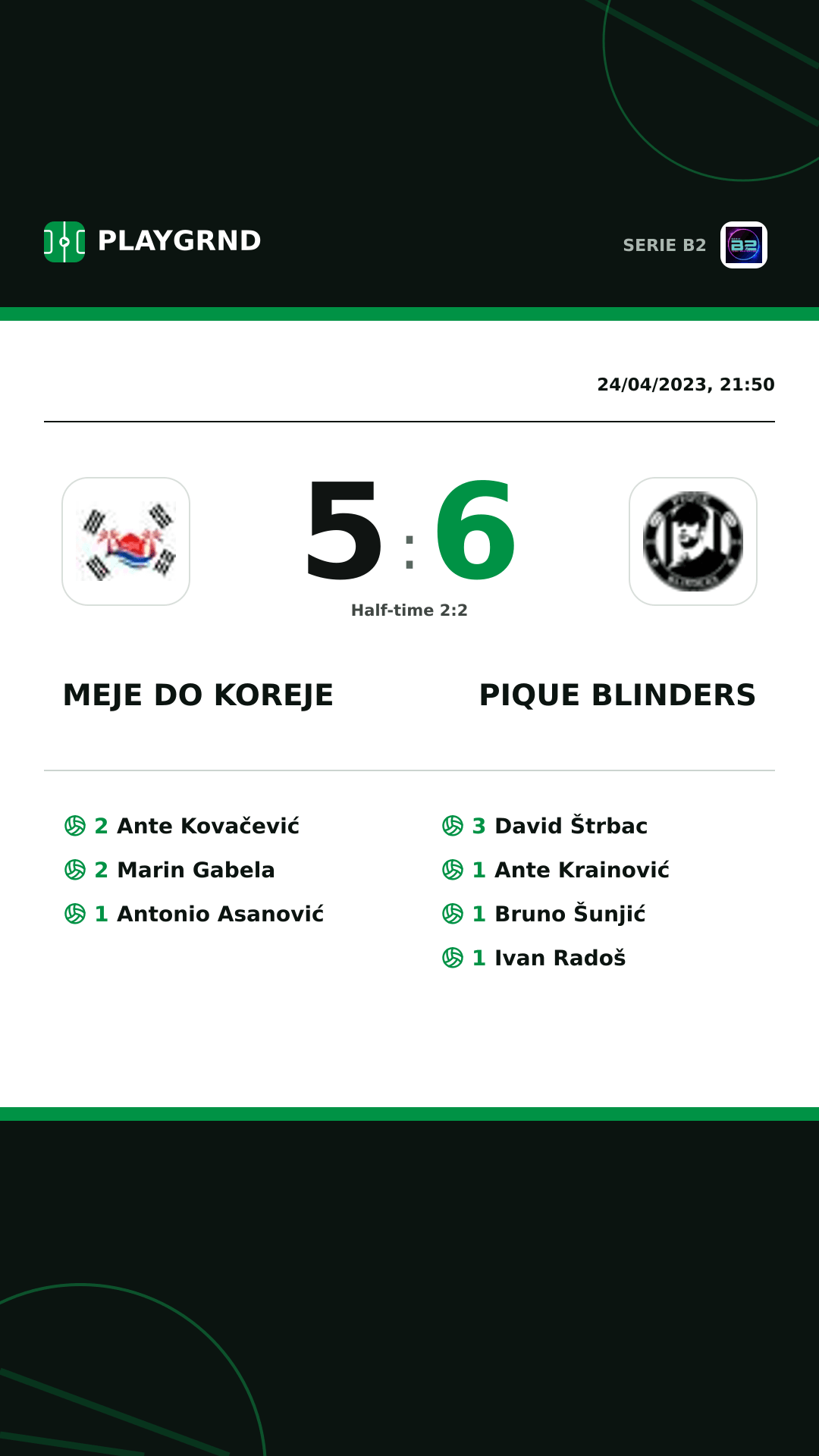 Instagram artwork: Meje DO Koreje 5:6 Pique Blinders