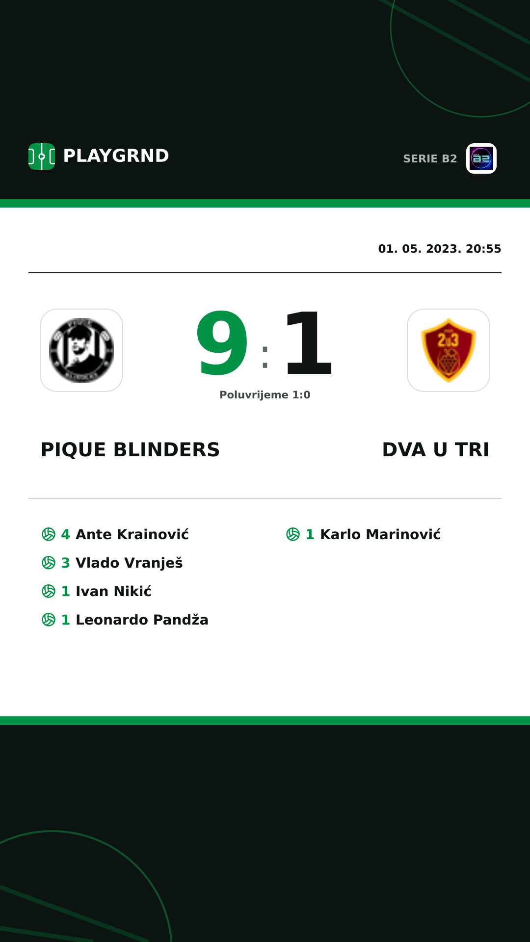 Instagram slika: Pique Blinders 9:1 Dva U Tri