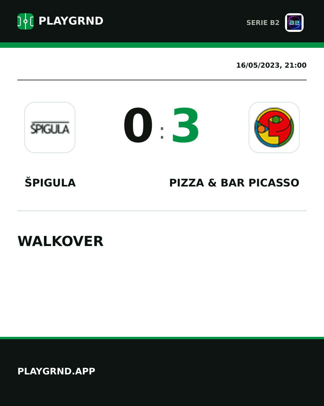 Instagram artwork: Špigula 0:3 Pizza & Bar Picasso