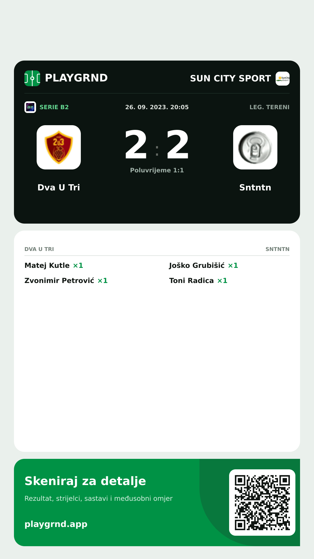Story slika: Dva U Tri 2:2 Sntntn