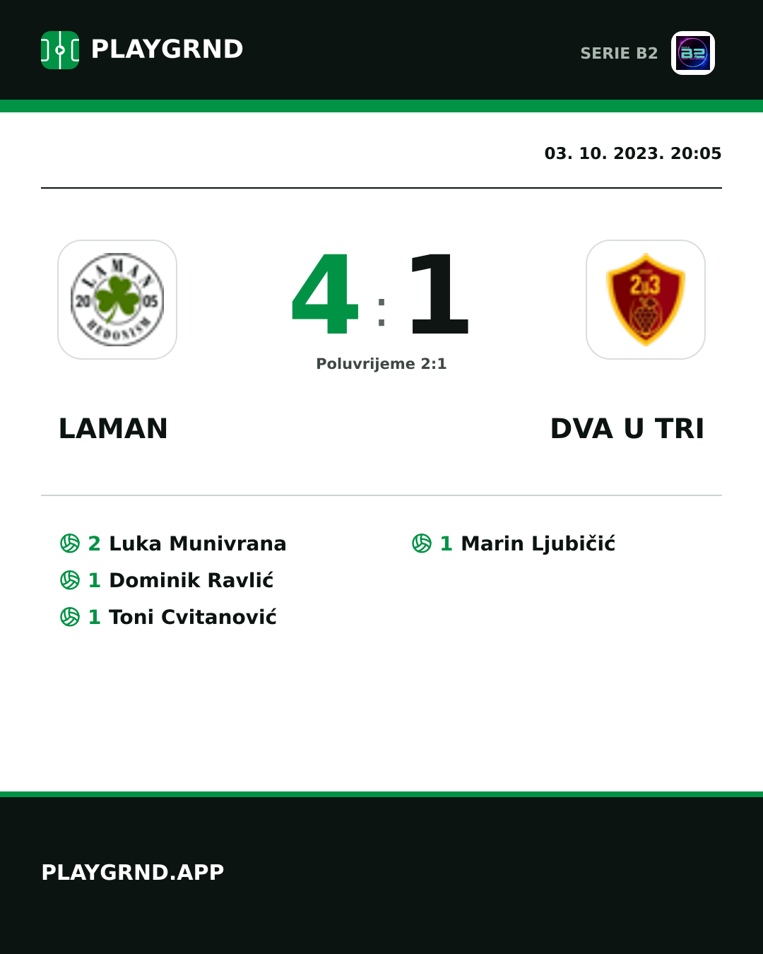 Instagram slika: Laman 4:1 Dva U Tri