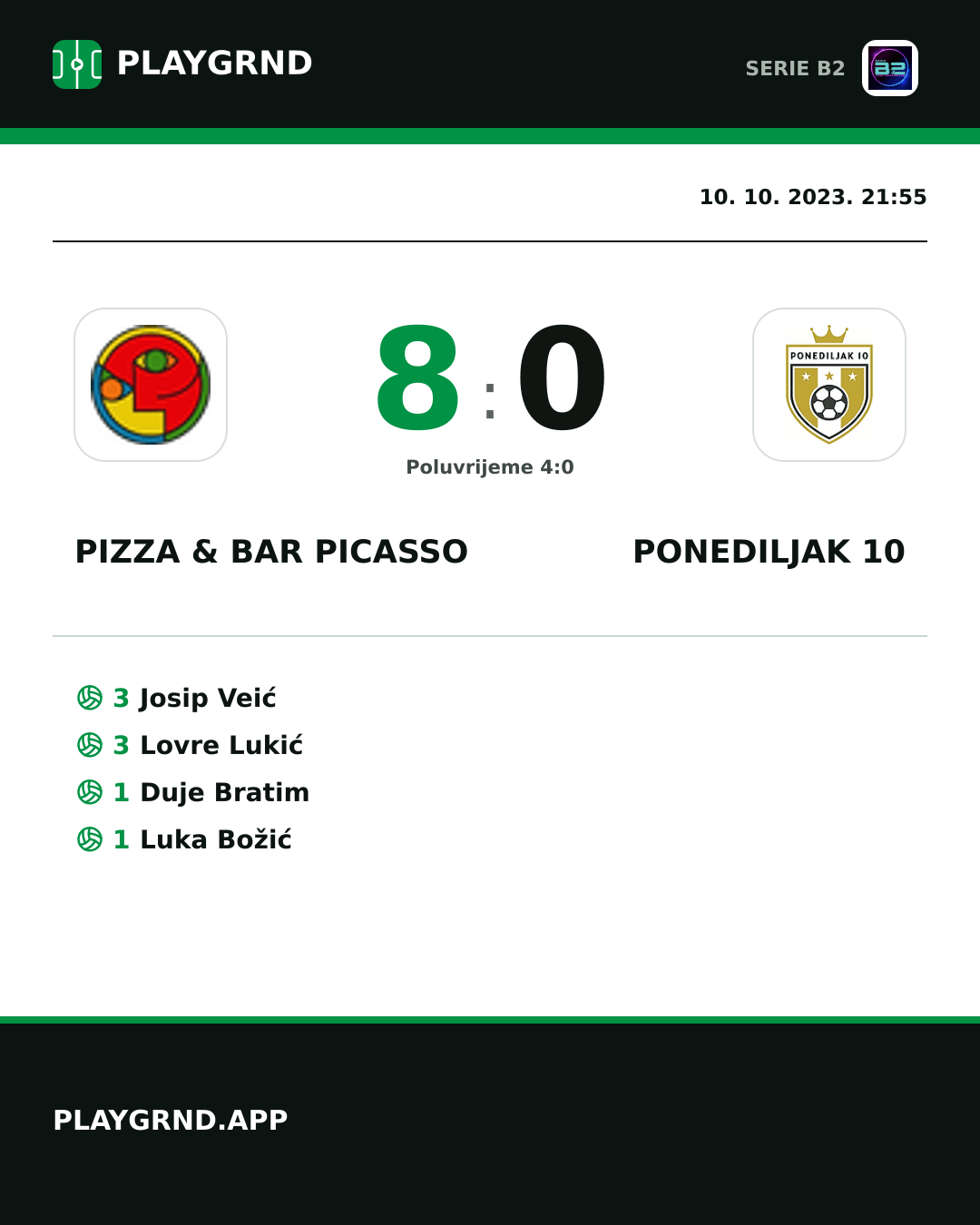 Instagram slika: Pizza & Bar Picasso 8:0 Ponediljak 10