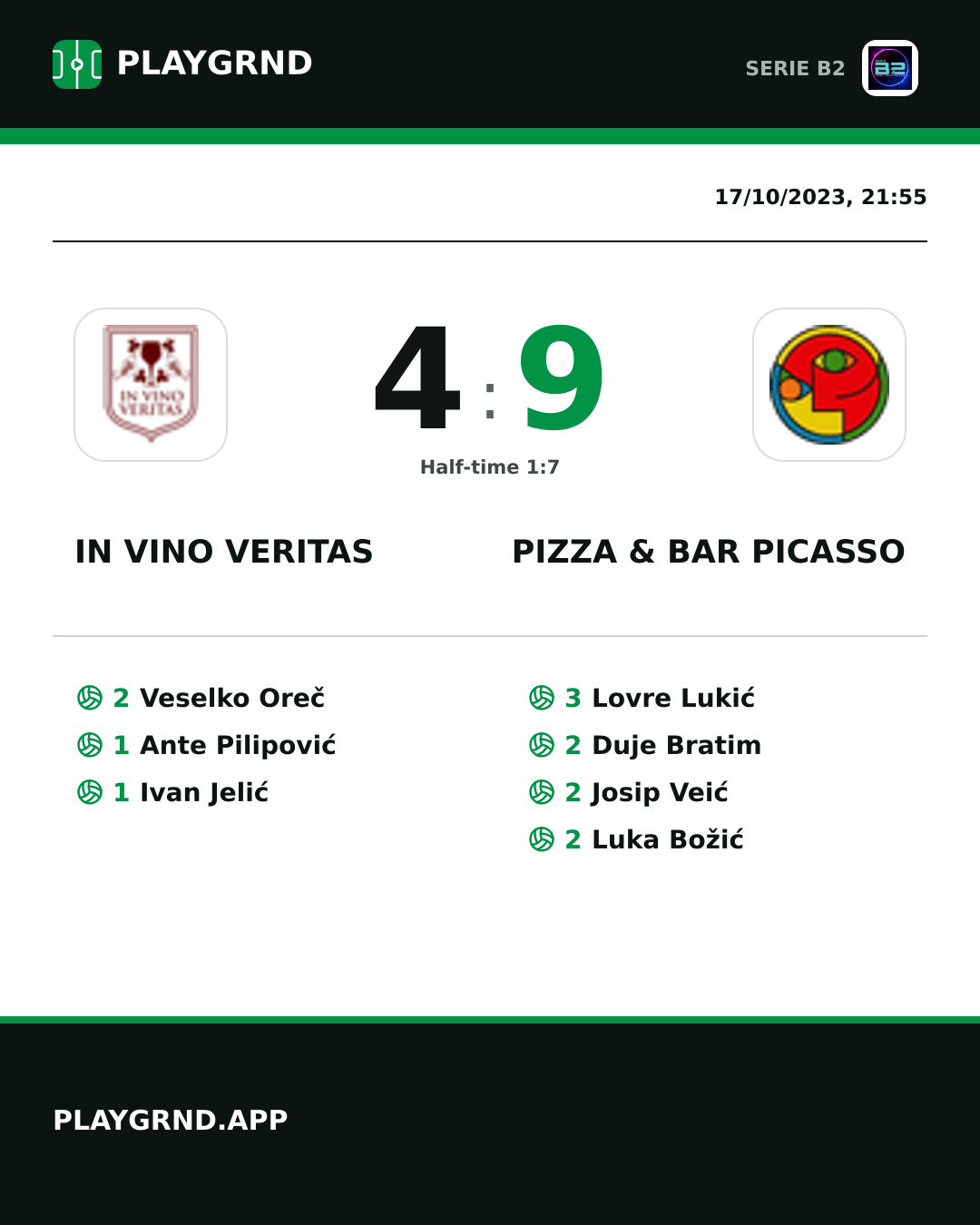 Instagram artwork: IN Vino Veritas 4:9 Pizza & Bar Picasso