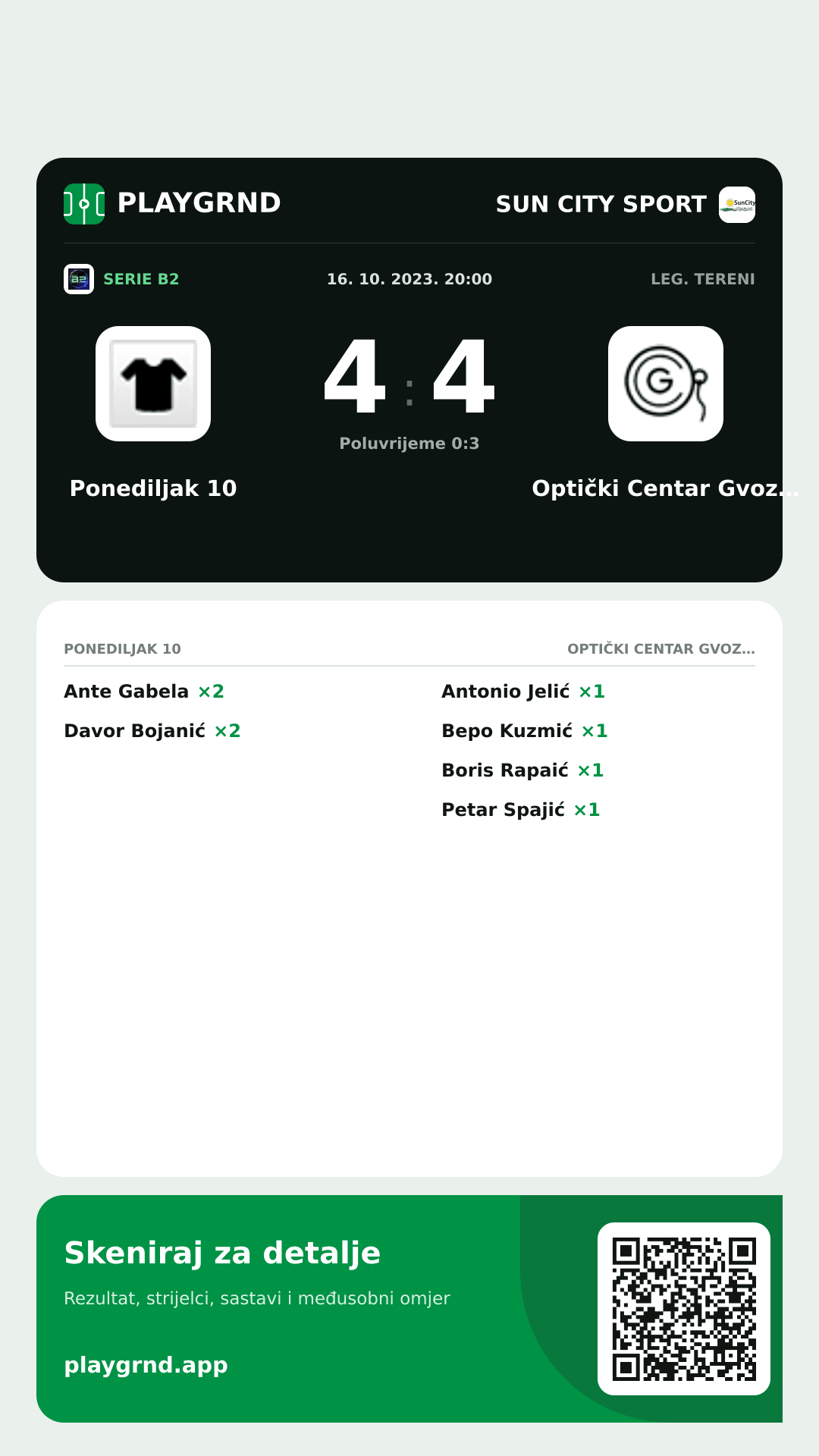 Story slika: Ponediljak 10 4:4 Optički Centar Gvozdanović