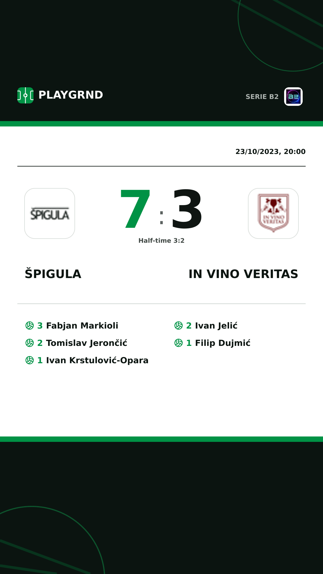 Instagram artwork: Špigula 7:3 IN Vino Veritas